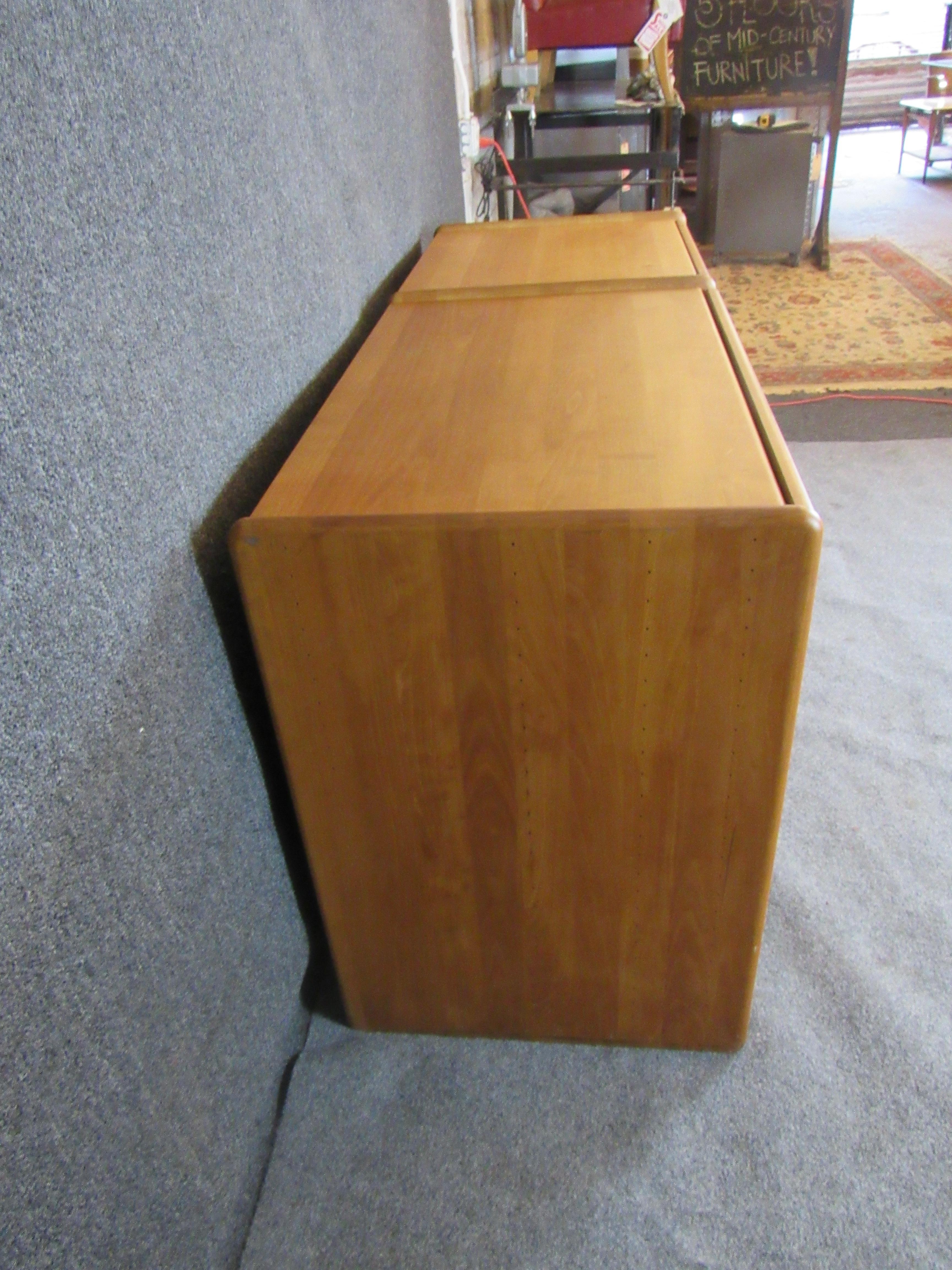 20th Century Nissen & Gehl Designed Dresser w/ Cabinet For Sale
