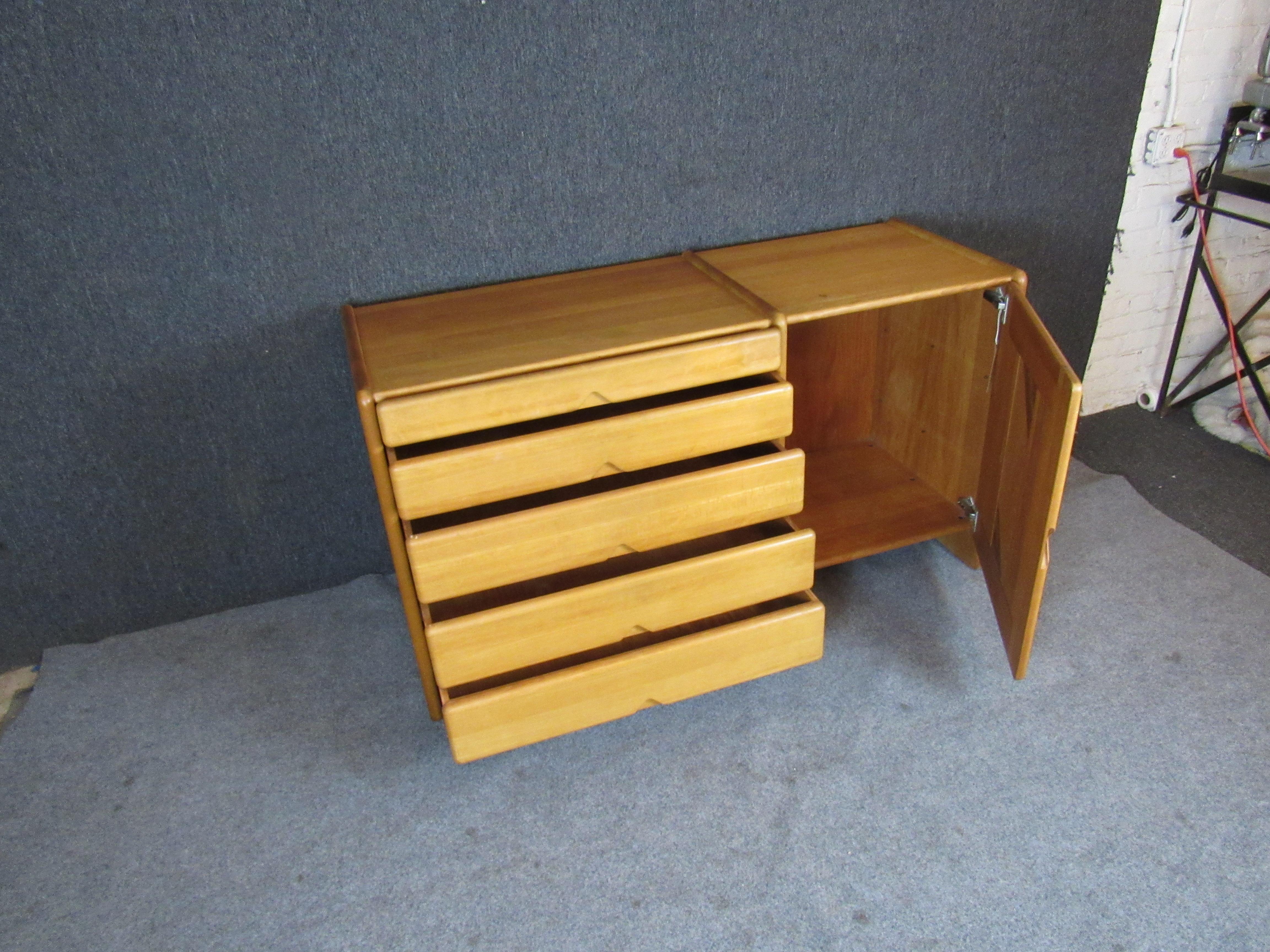 Nissen & Gehl Designed Dresser w/ Cabinet For Sale 1