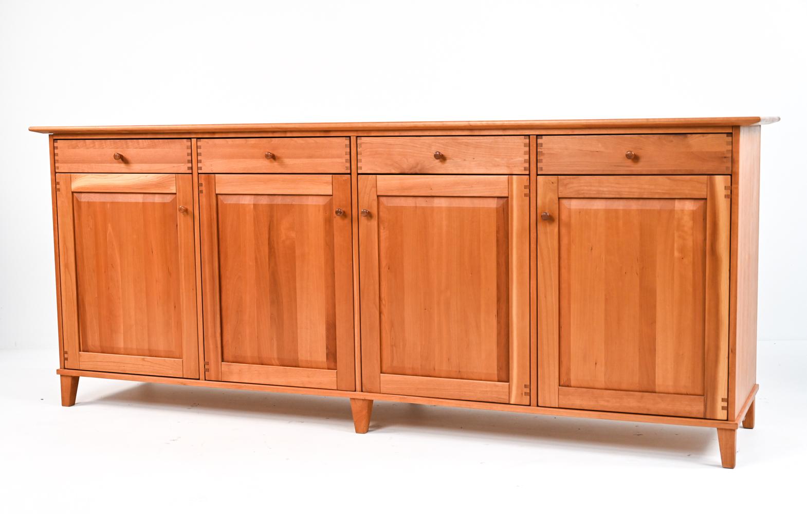 Nissen & Gehl for Naver Collection Cherry Wood Buffet Server Cabinet 4