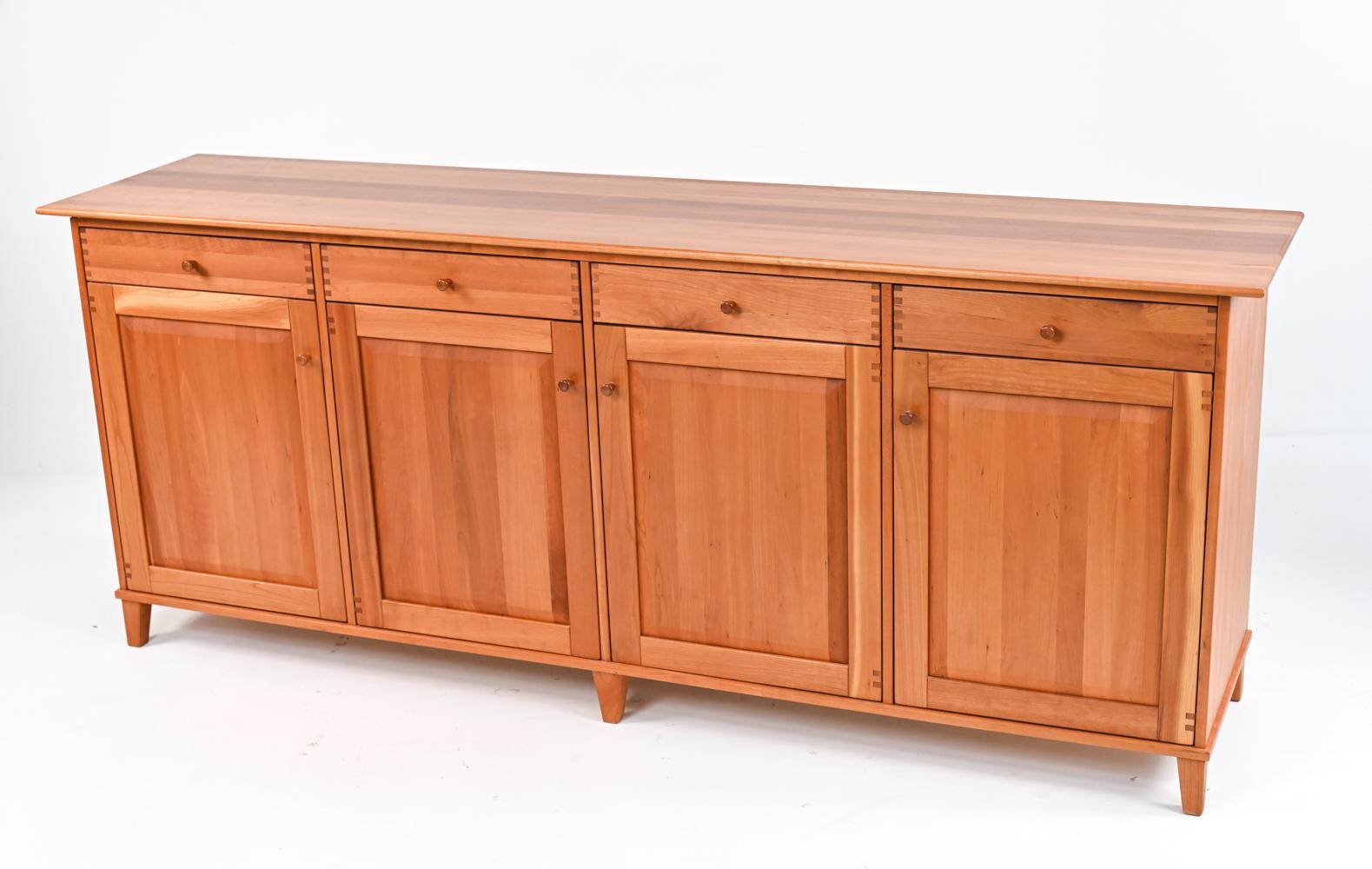 Nissen & Gehl for Naver Collection Cherry Wood Buffet Server Cabinet 5