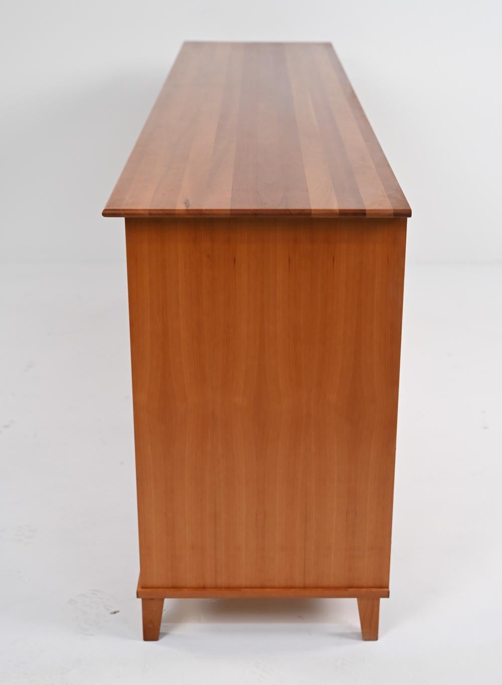 Nissen & Gehl for Naver Collection Cherry Wood Buffet Server Cabinet 6