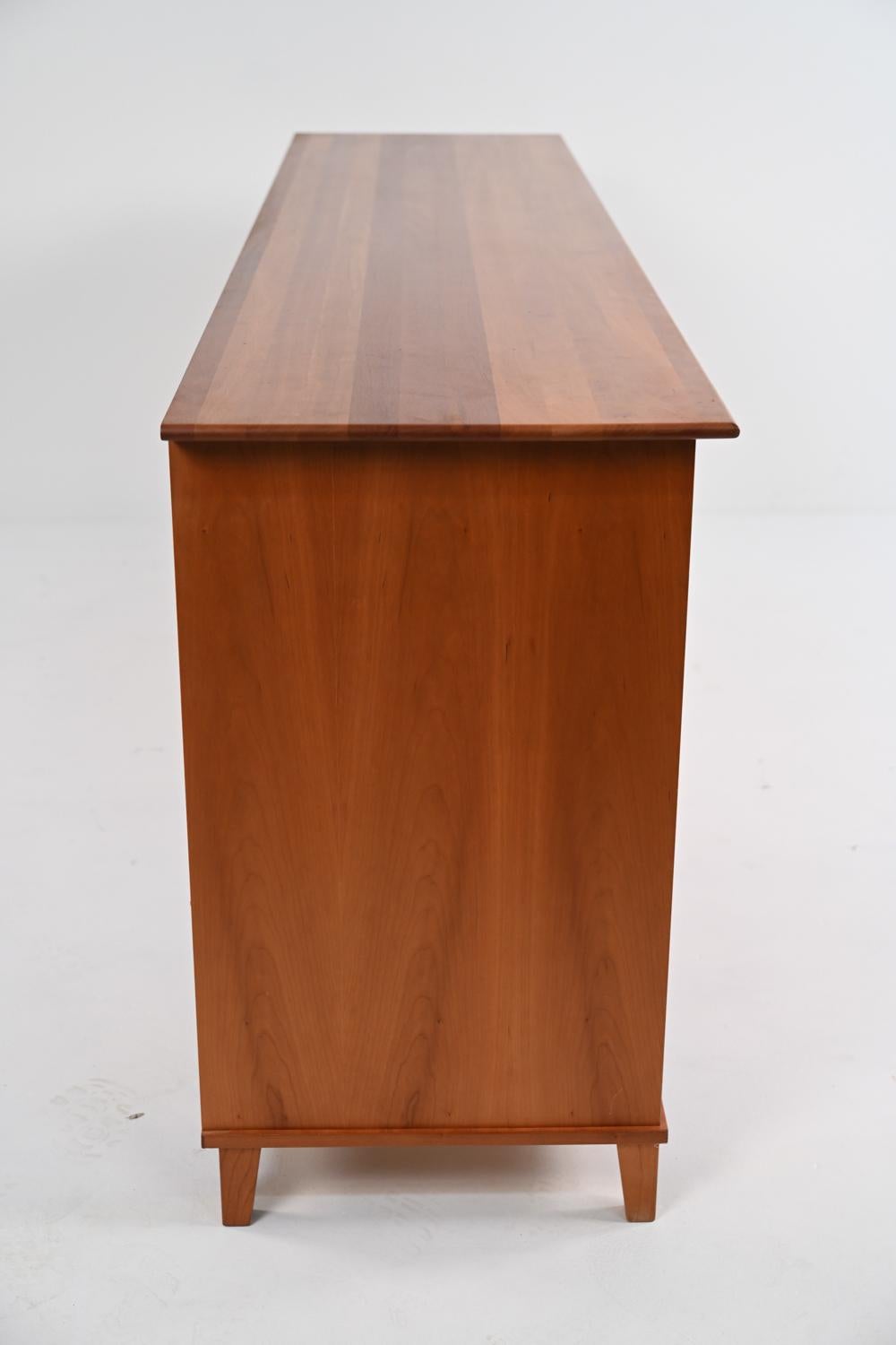Nissen & Gehl for Naver Collection Cherry Wood Buffet Server Cabinet 10