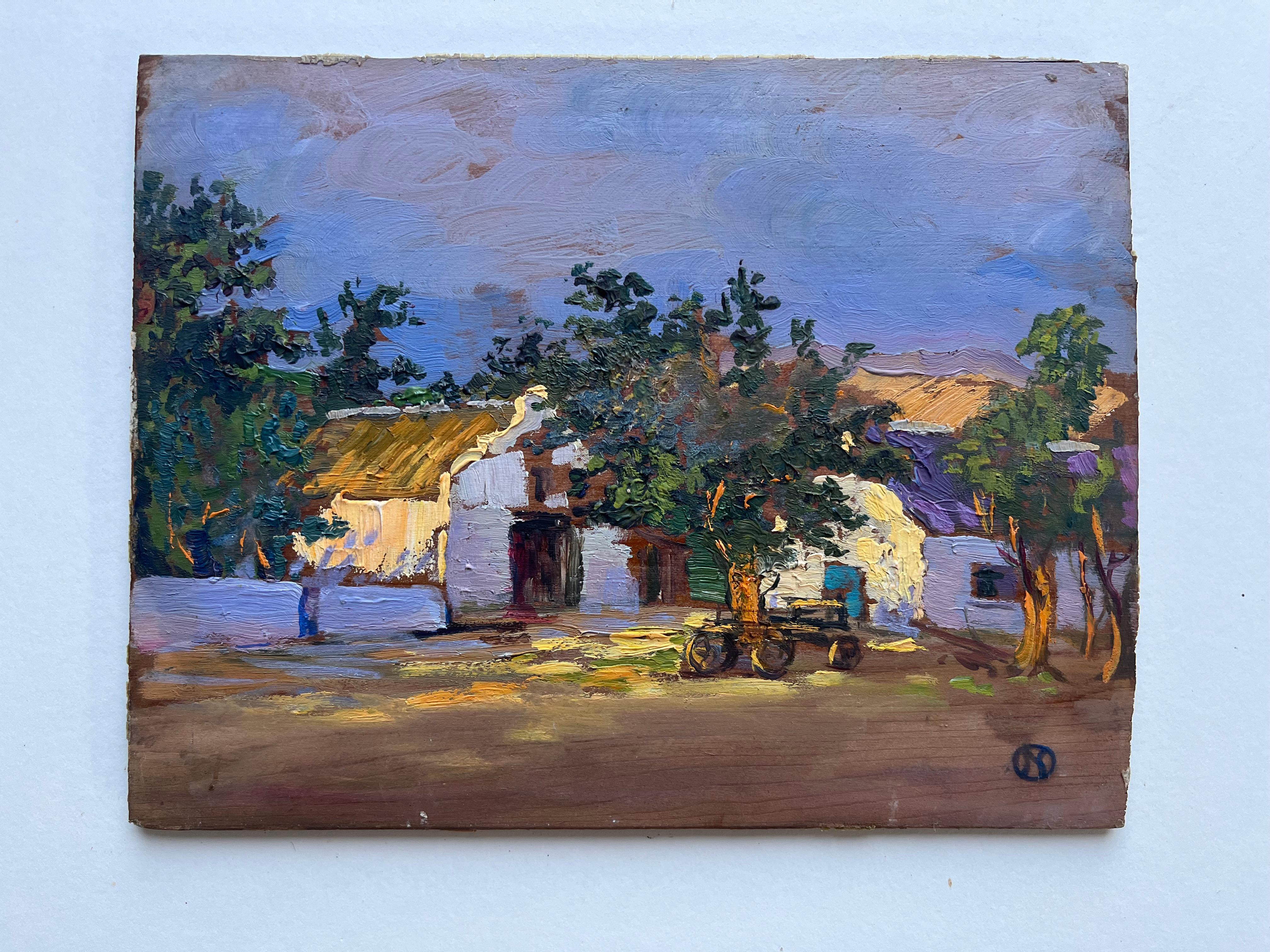Rara obra de una artista sudafricana de Cape Homestead 1