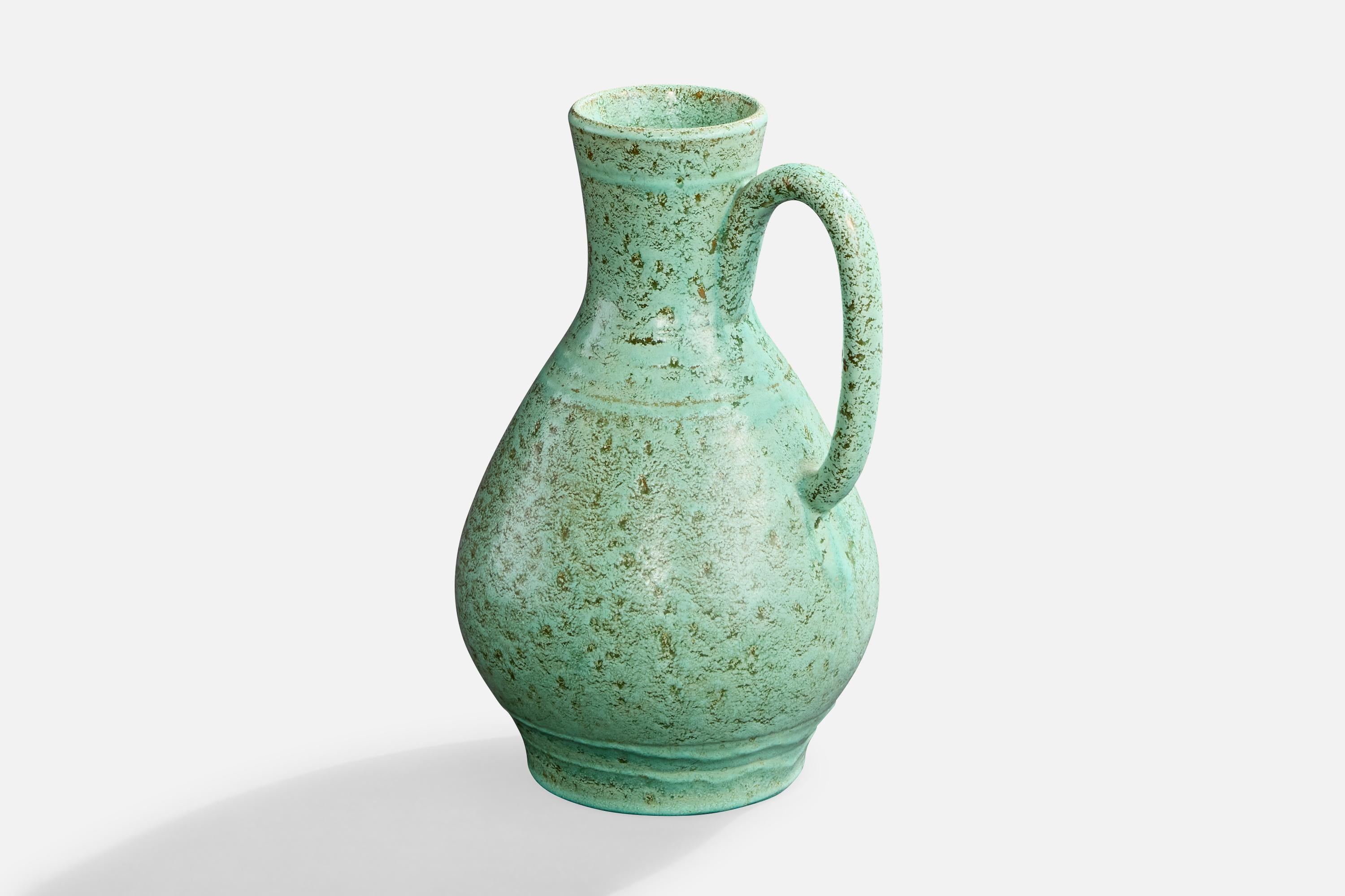 Scandinavo moderno Nittsjö, Brocca, Ceramica, Svezia, anni '30 in vendita