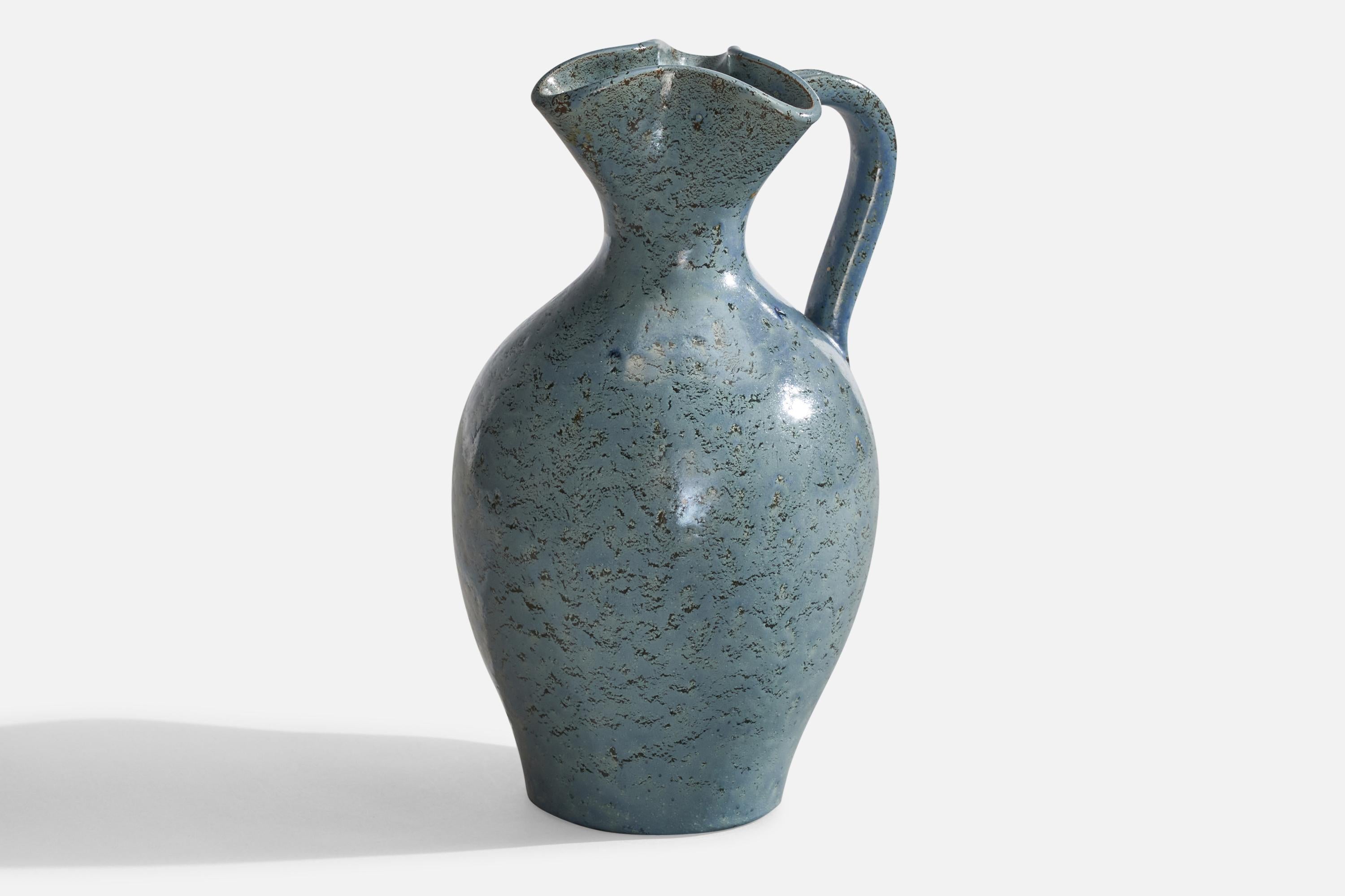 Suédois Nittsjö, pichet, céramique, Suède, années 1930 en vente