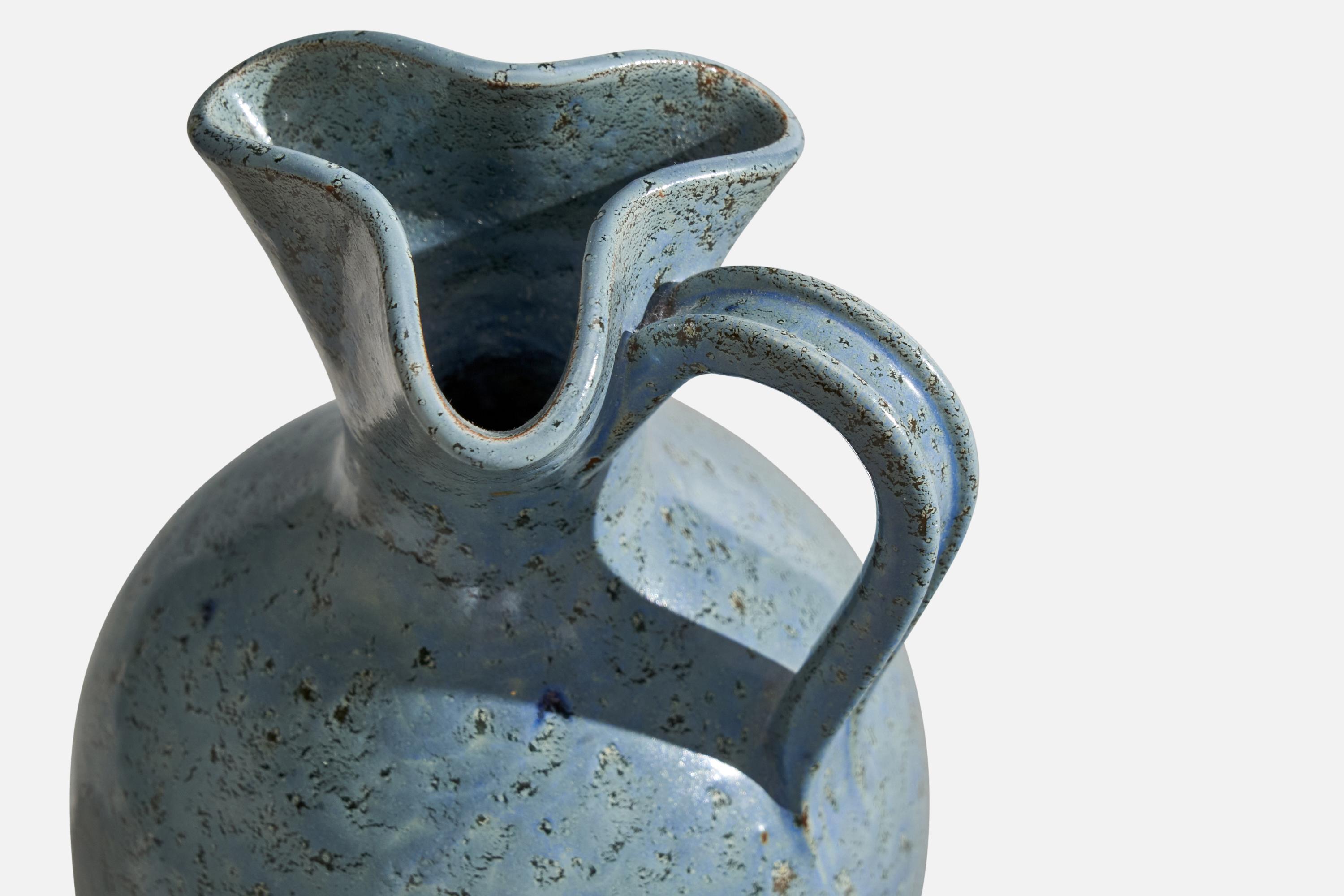 Milieu du XXe siècle Nittsjö, pichet, céramique, Suède, années 1930 en vente