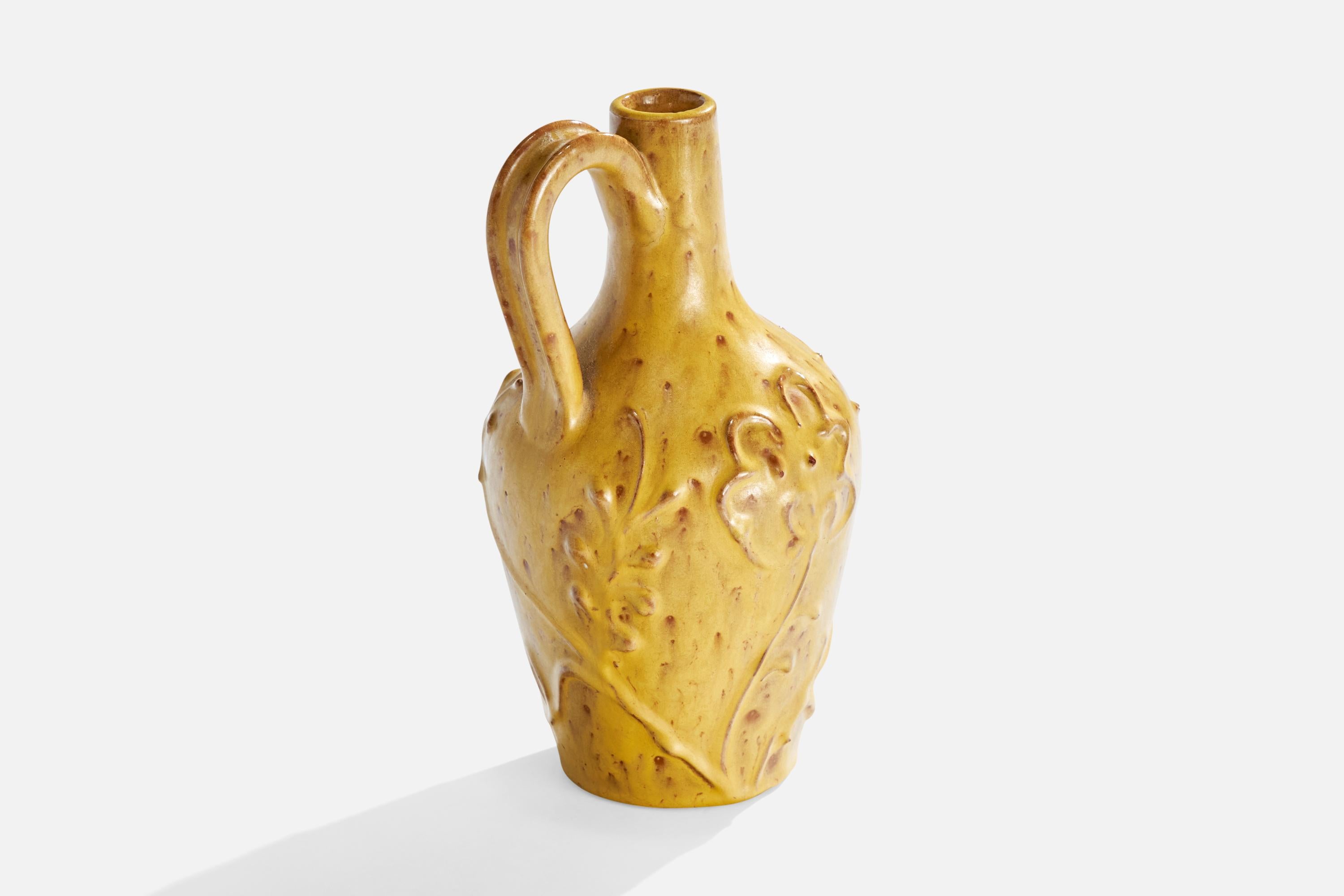 Scandinavo moderno Nittsjö, Vaso, Ceramica, Svezia, anni '1930 in vendita