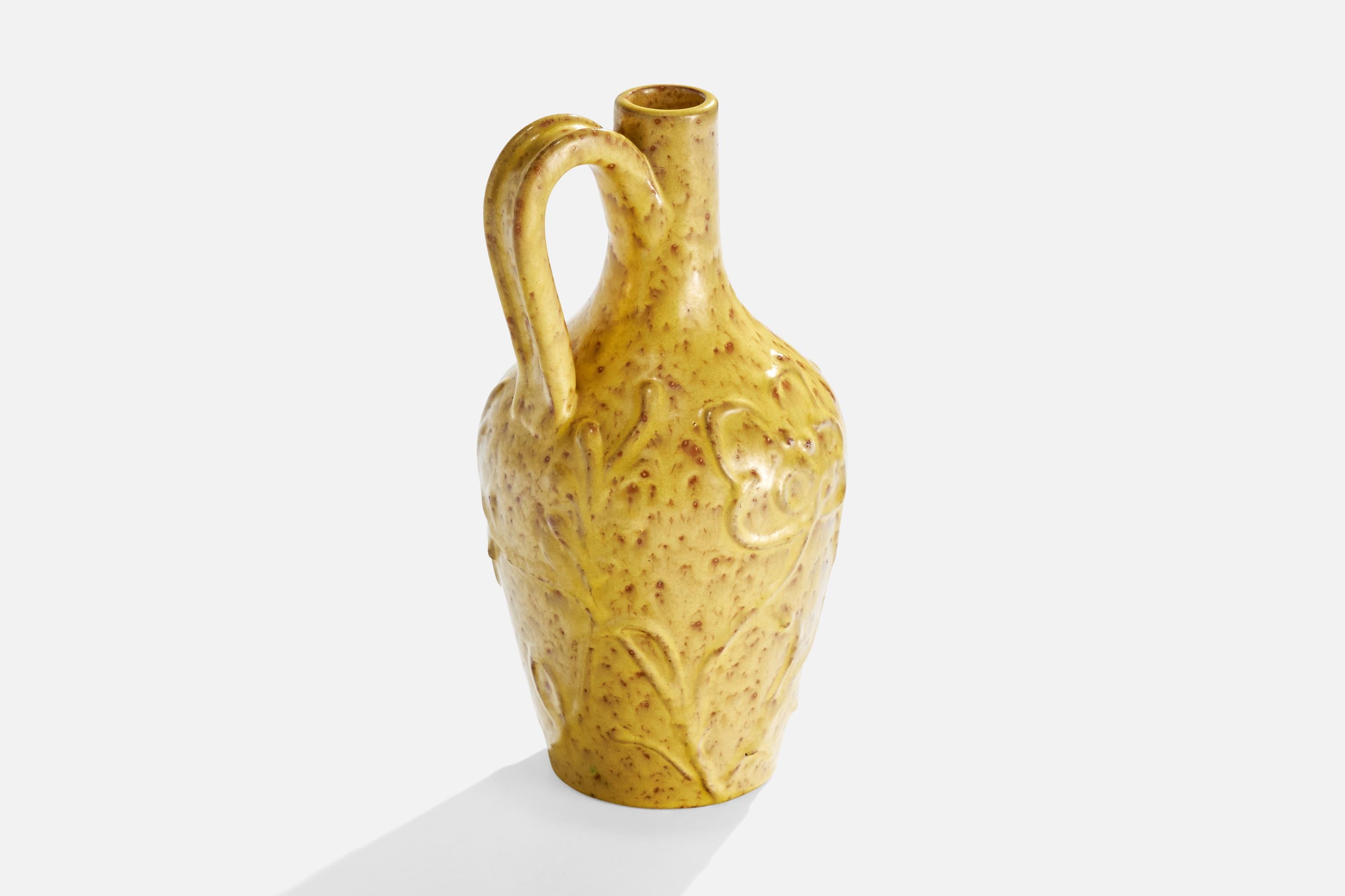 Scandinavo moderno Nittsjö, Vaso, Ceramica, Svezia, anni '1930 in vendita