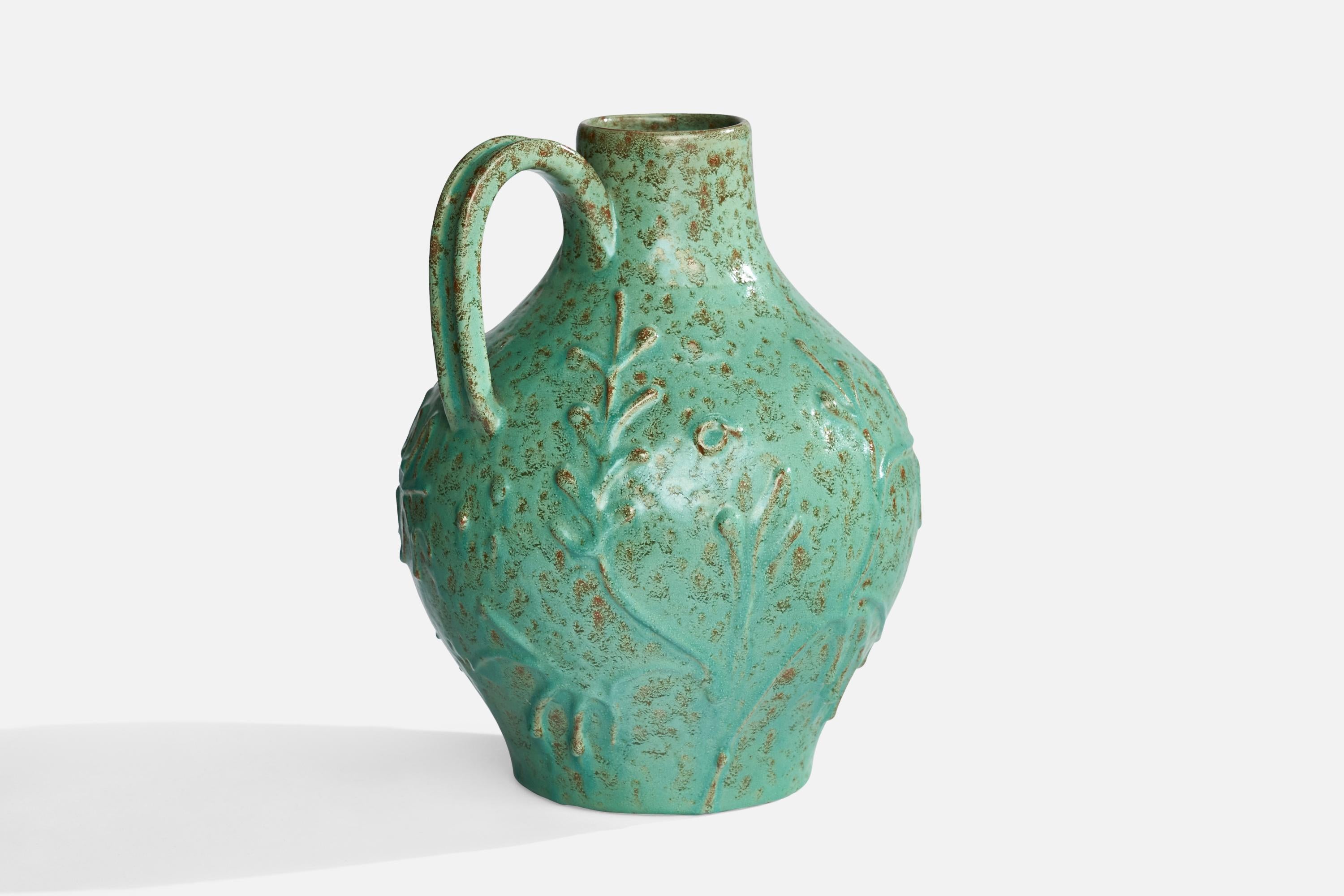 Nittsjö, Vase, Keramik, Schweden, 1930er Jahre (Schwedisch) im Angebot