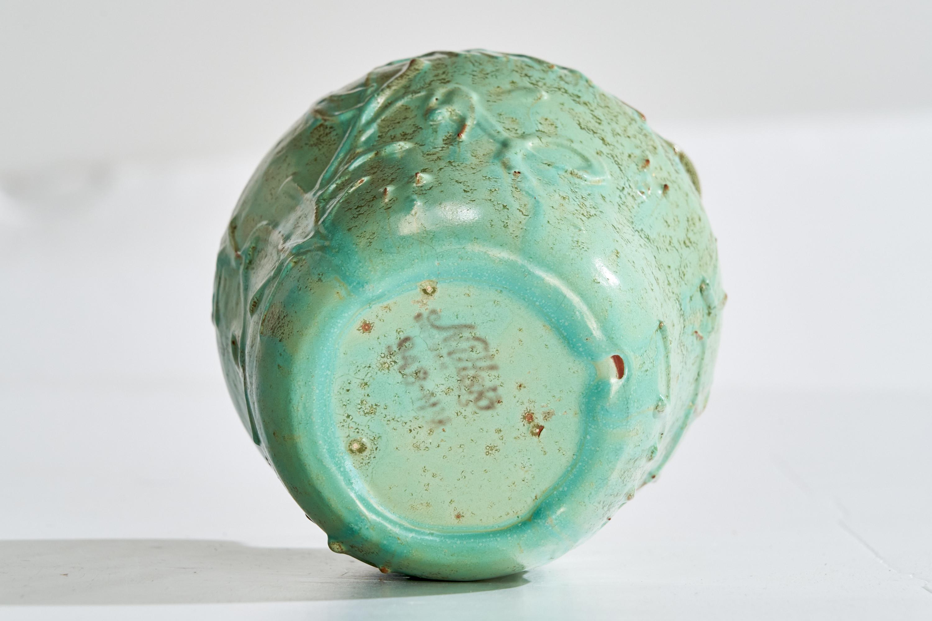 Suédois Nittsjö, vase, céramique, Suède, années 1930 en vente