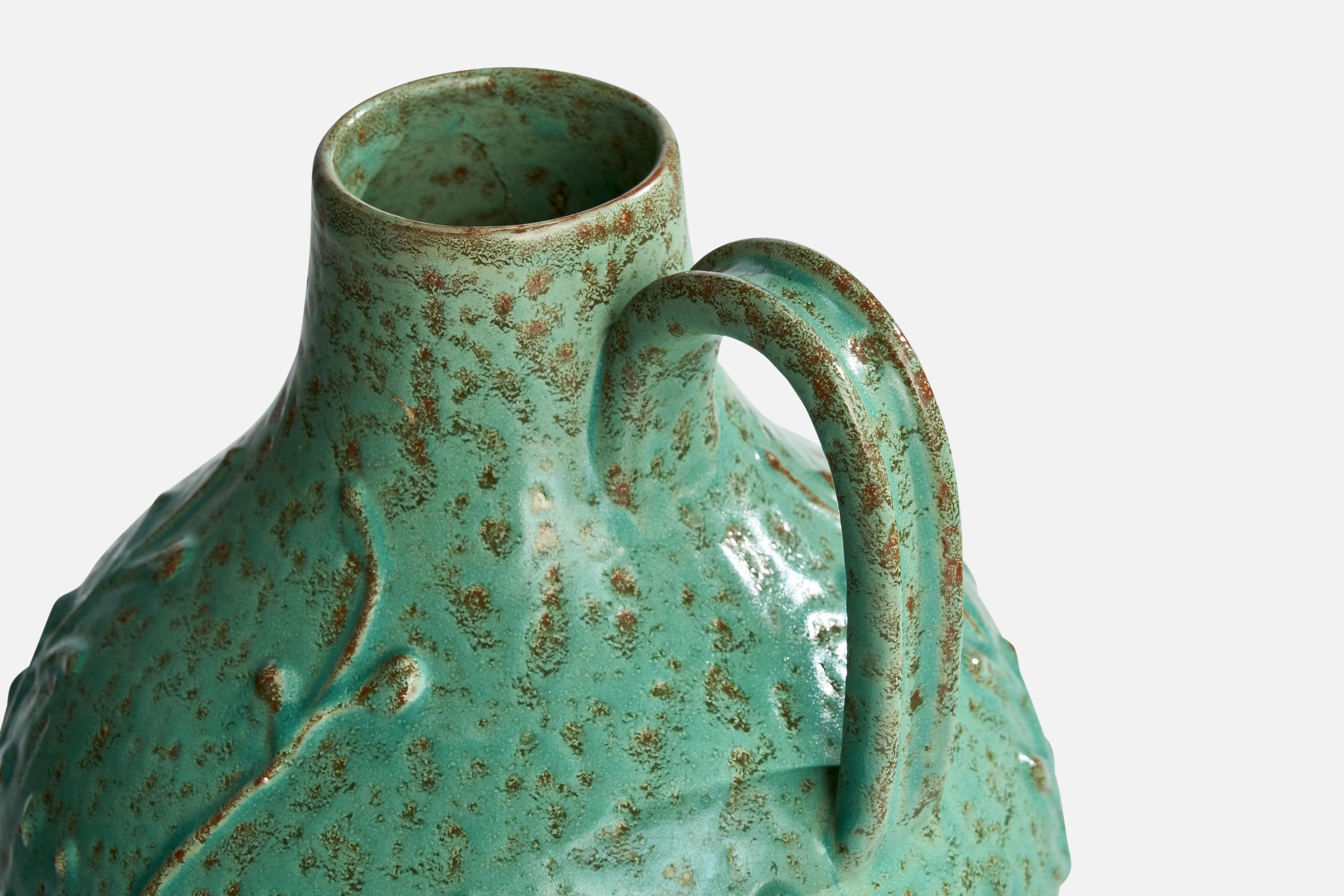 Nittsjö, Vase, Keramik, Schweden, 1930er Jahre im Zustand „Gut“ im Angebot in High Point, NC