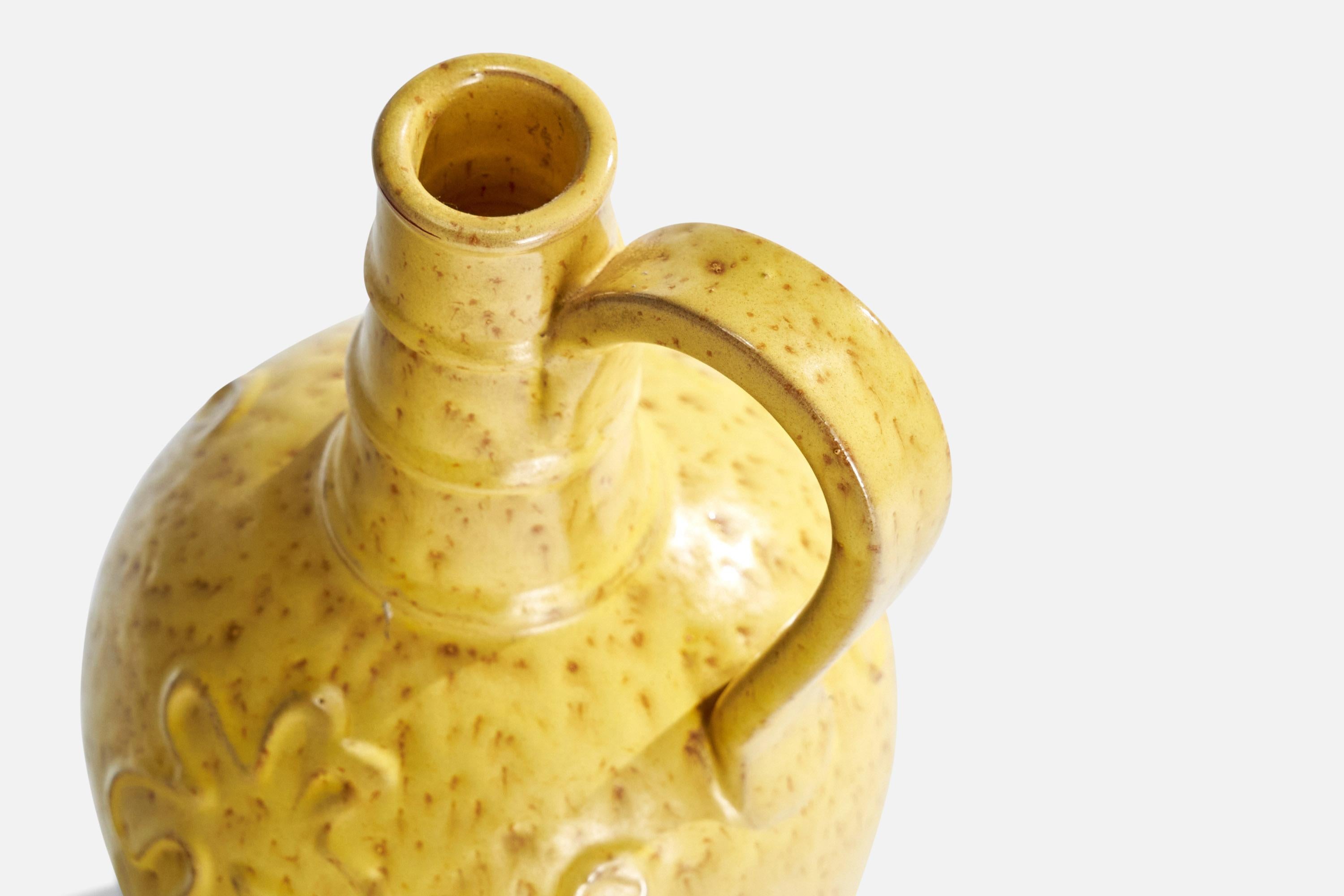 Metà XX secolo Nittsjö, Vaso, Ceramica, Svezia, anni '1930 in vendita