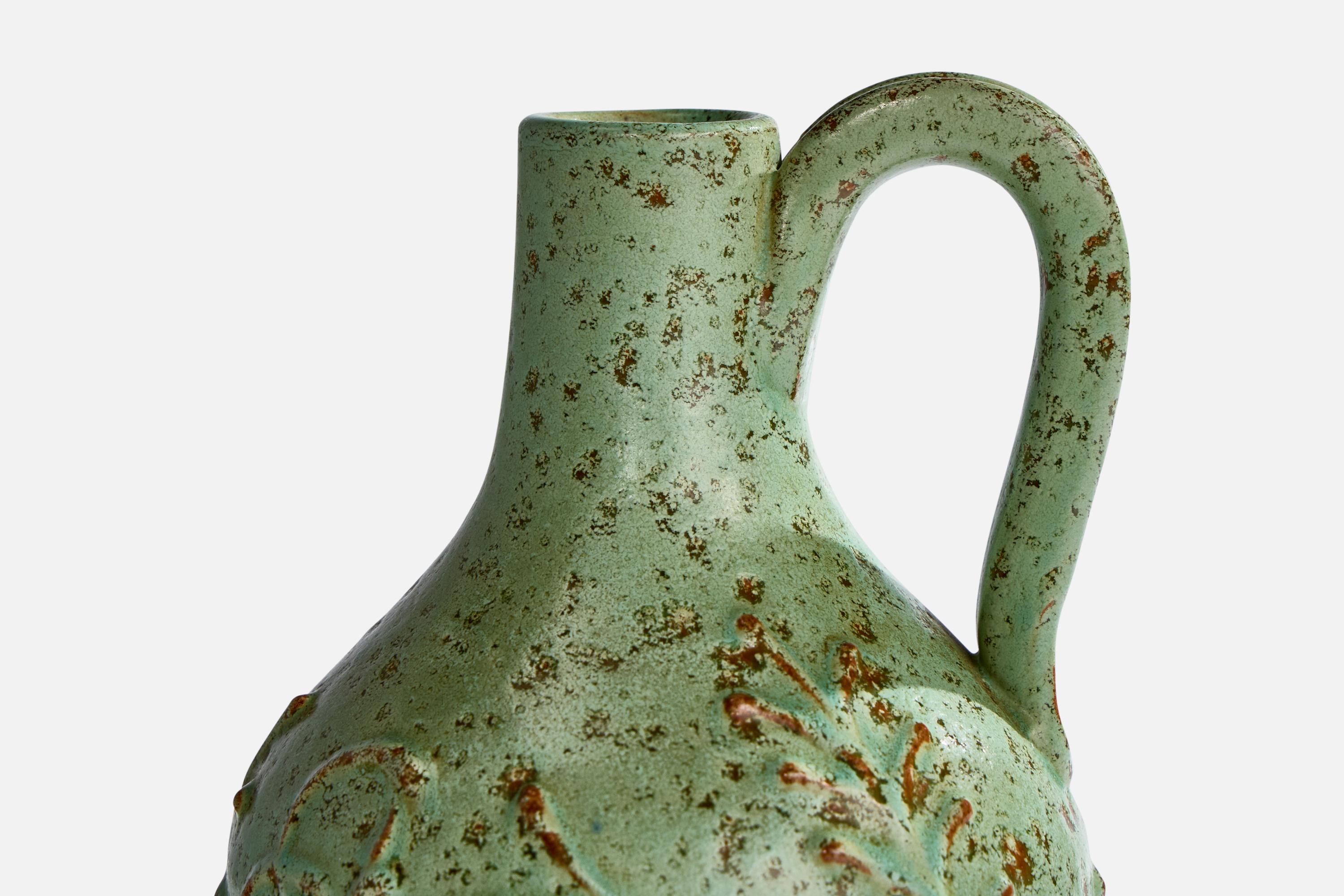 Nittsjö, Jarrón, Cerámica, Suecia, Años 1930 en Bueno estado para la venta en High Point, NC