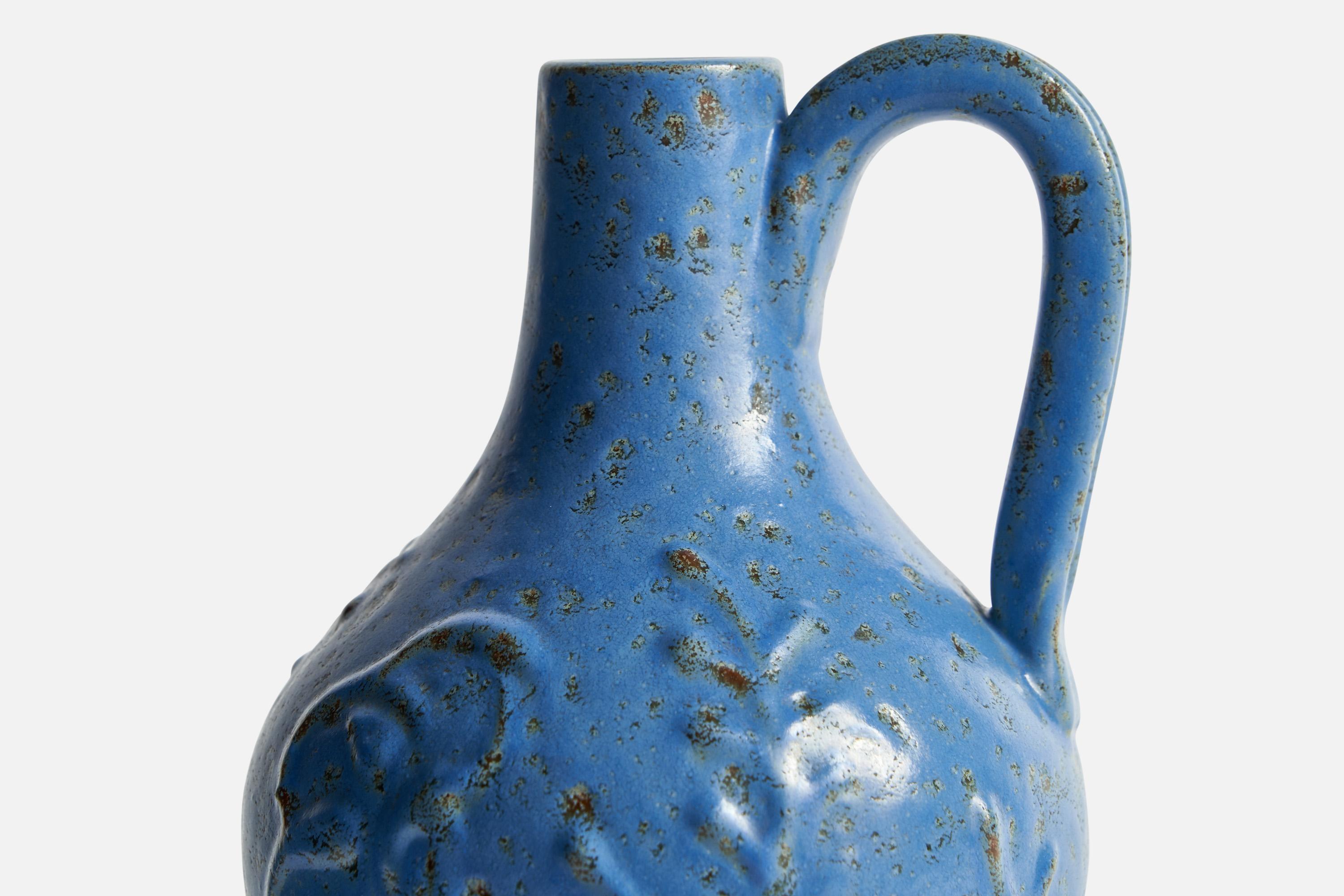 Milieu du XXe siècle Nittsjö, vase, céramique, Suède, années 1930 en vente