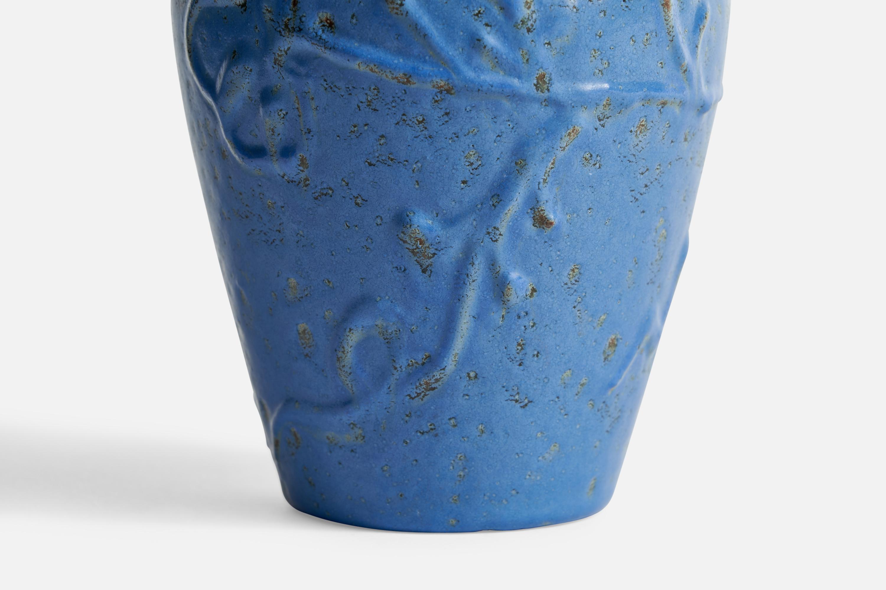 Céramique Nittsjö, vase, céramique, Suède, années 1930 en vente