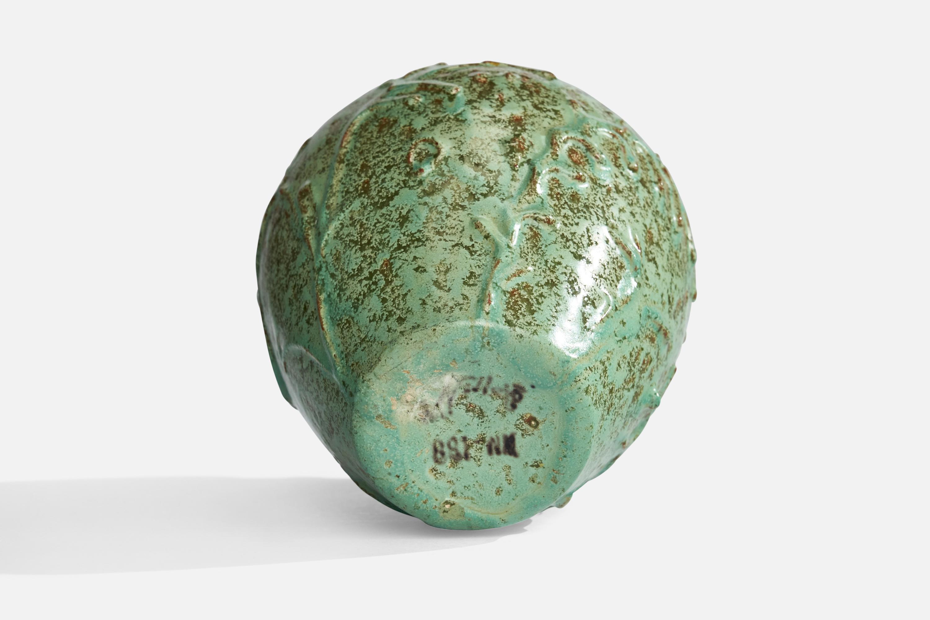 Céramique Nittsjö, vase, céramique, Suède, années 1930 en vente