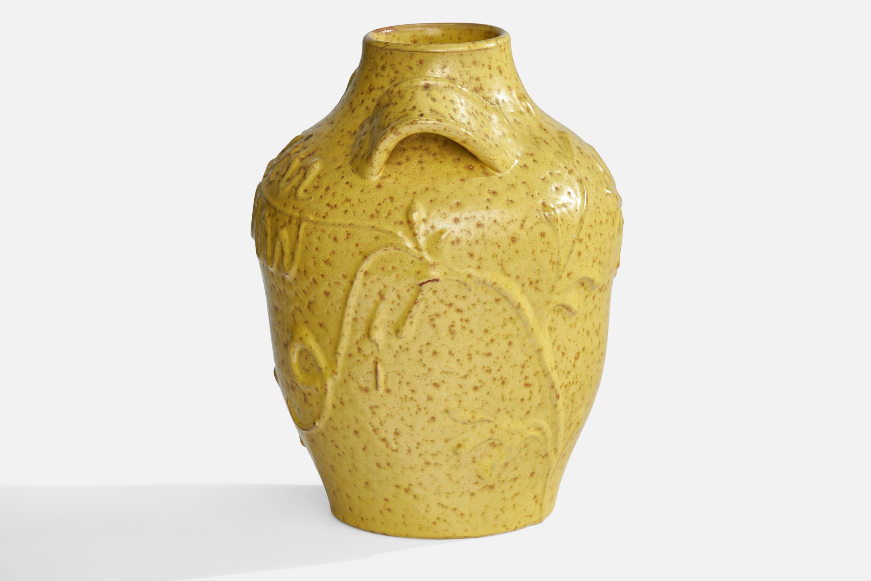 Nittsjö, Vase, Keramik, Schweden, 1930er Jahre im Angebot 1