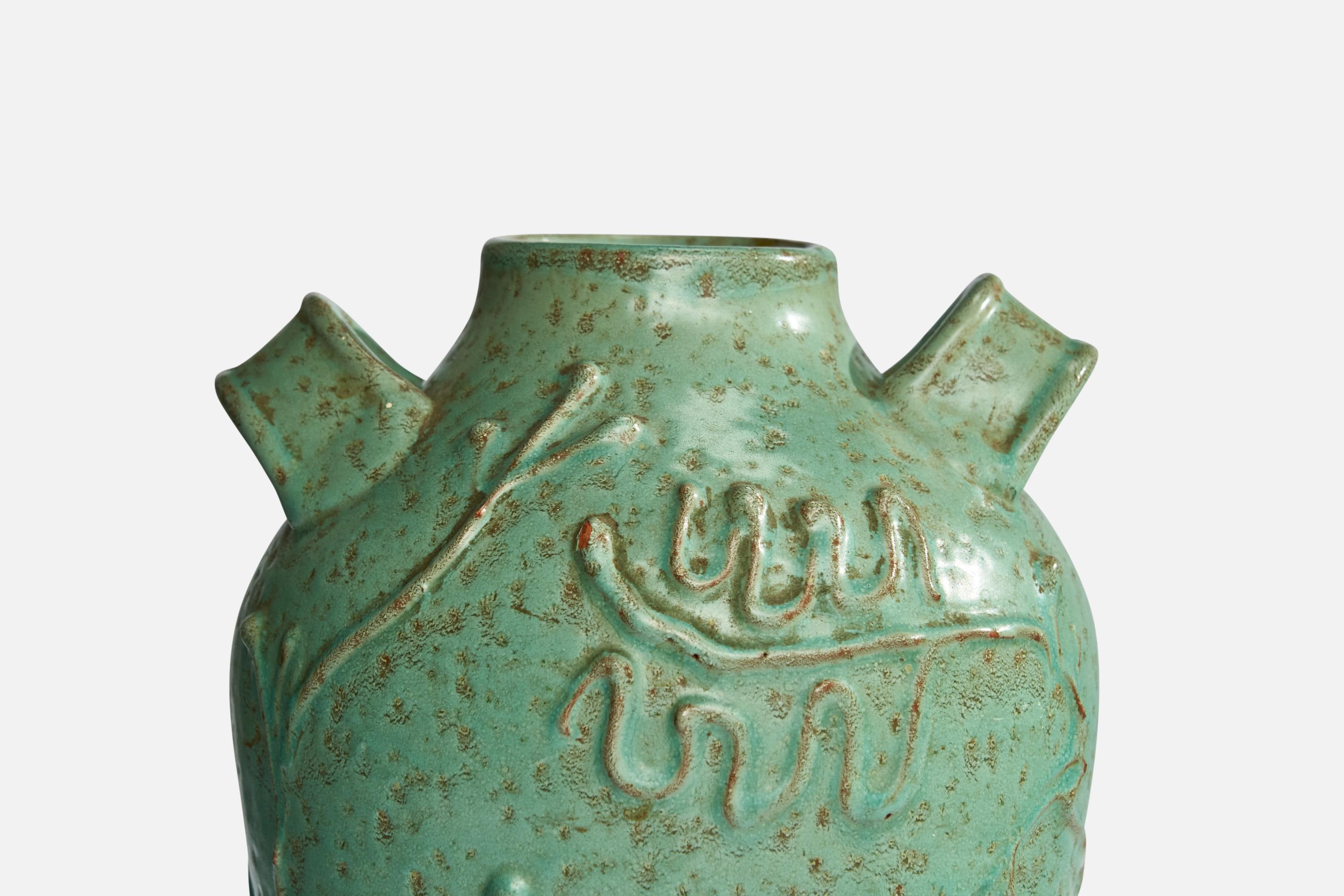 Nittsjö, Vase, Ceramic, Sweden, 1930s For Sale 1