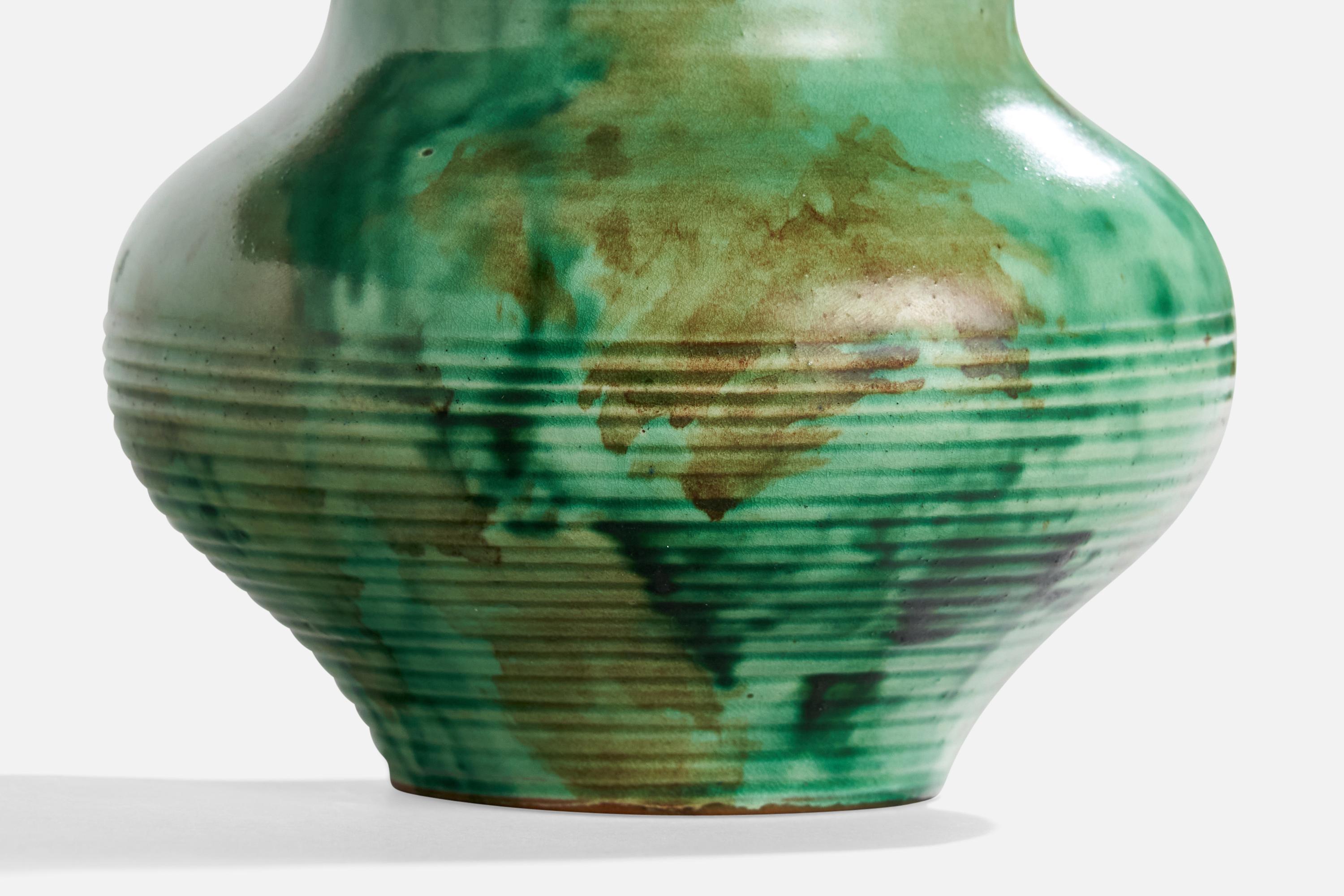Nittsjö, Vase, Keramik, Schweden, 1930er Jahre im Angebot 2