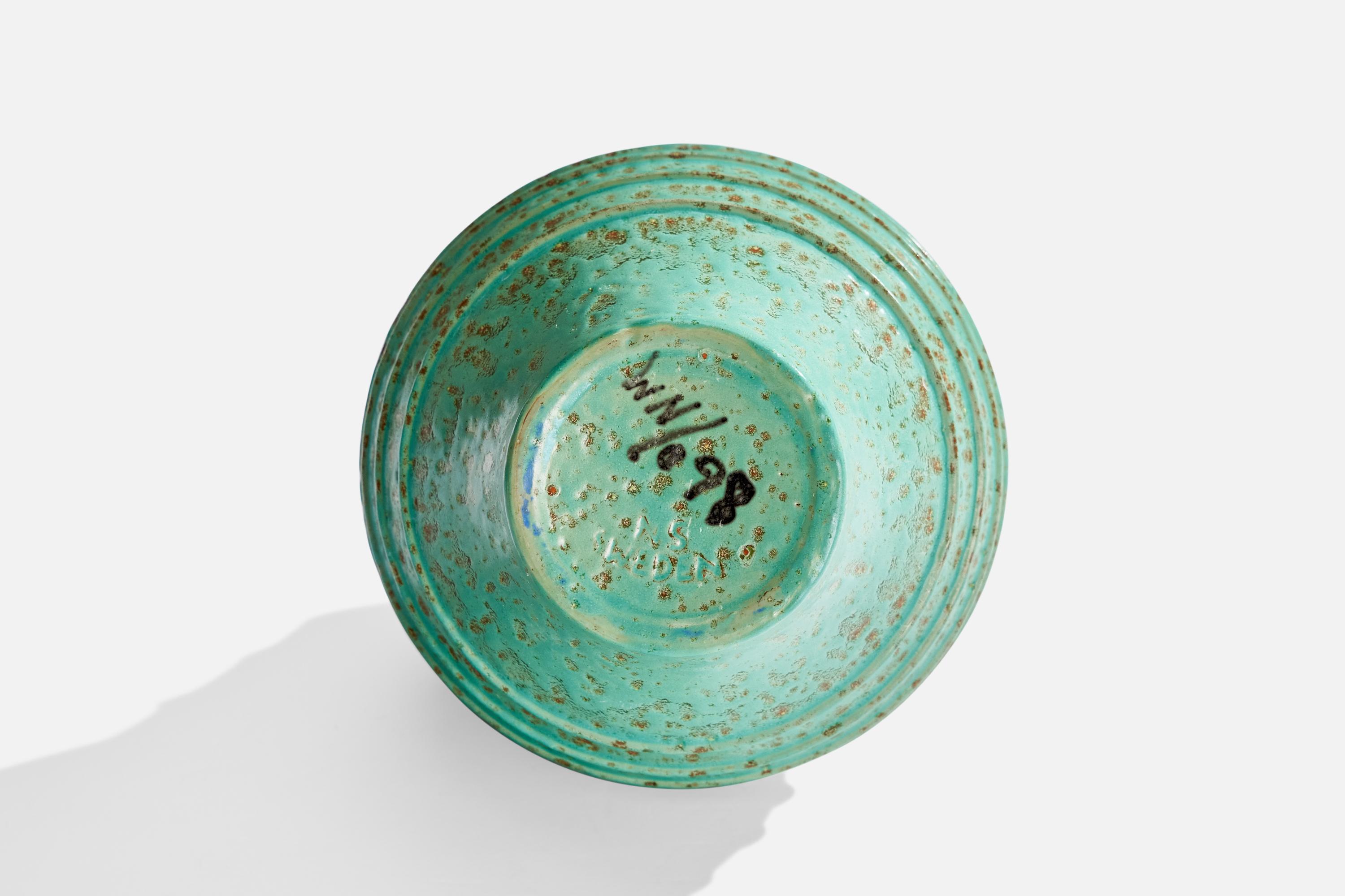 Nittsjö, Vase, Ceramic, Sweden, 1930s For Sale 2
