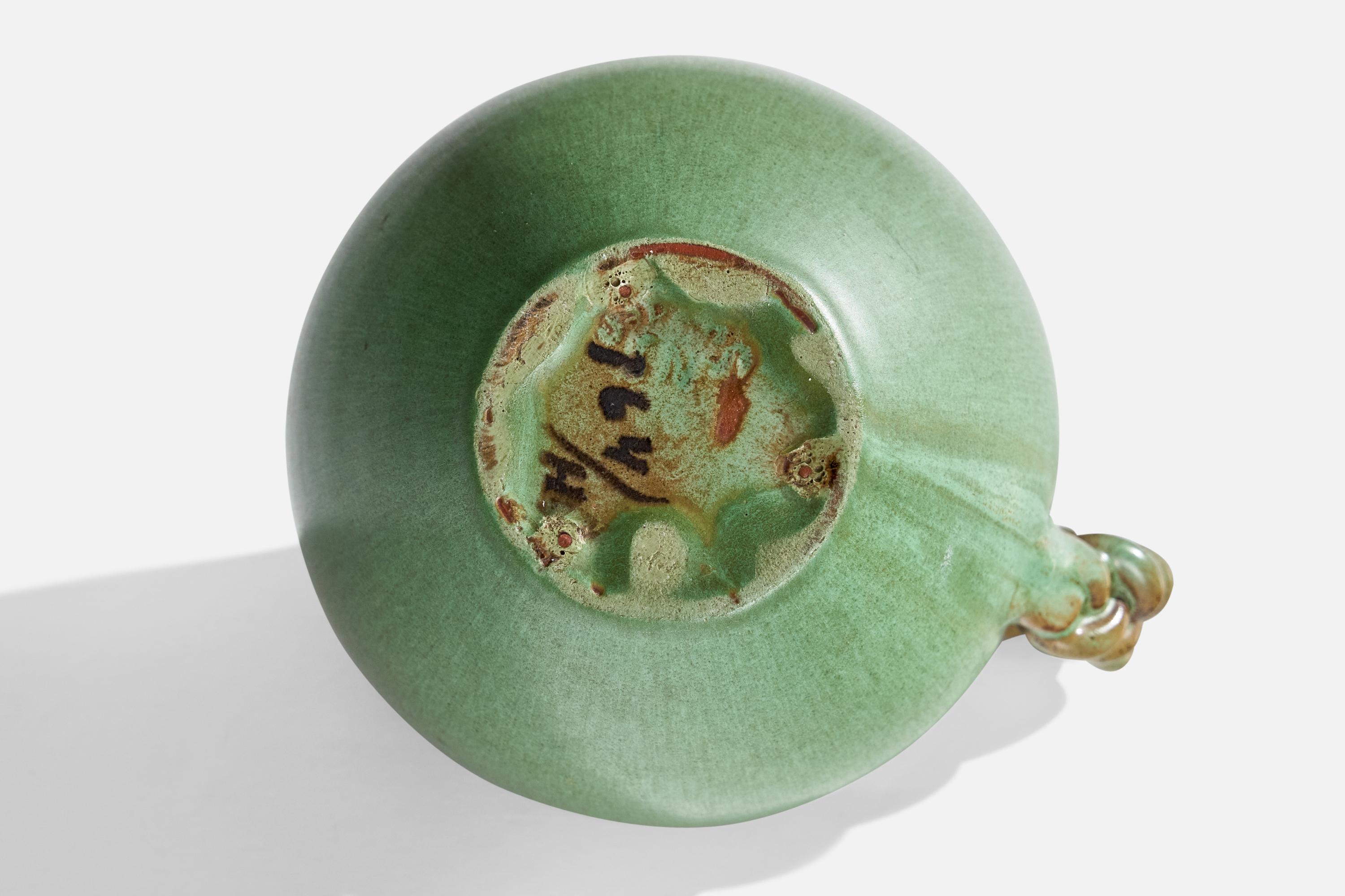 Nittsjö, vase, céramique, Suède, années 1930 en vente 4