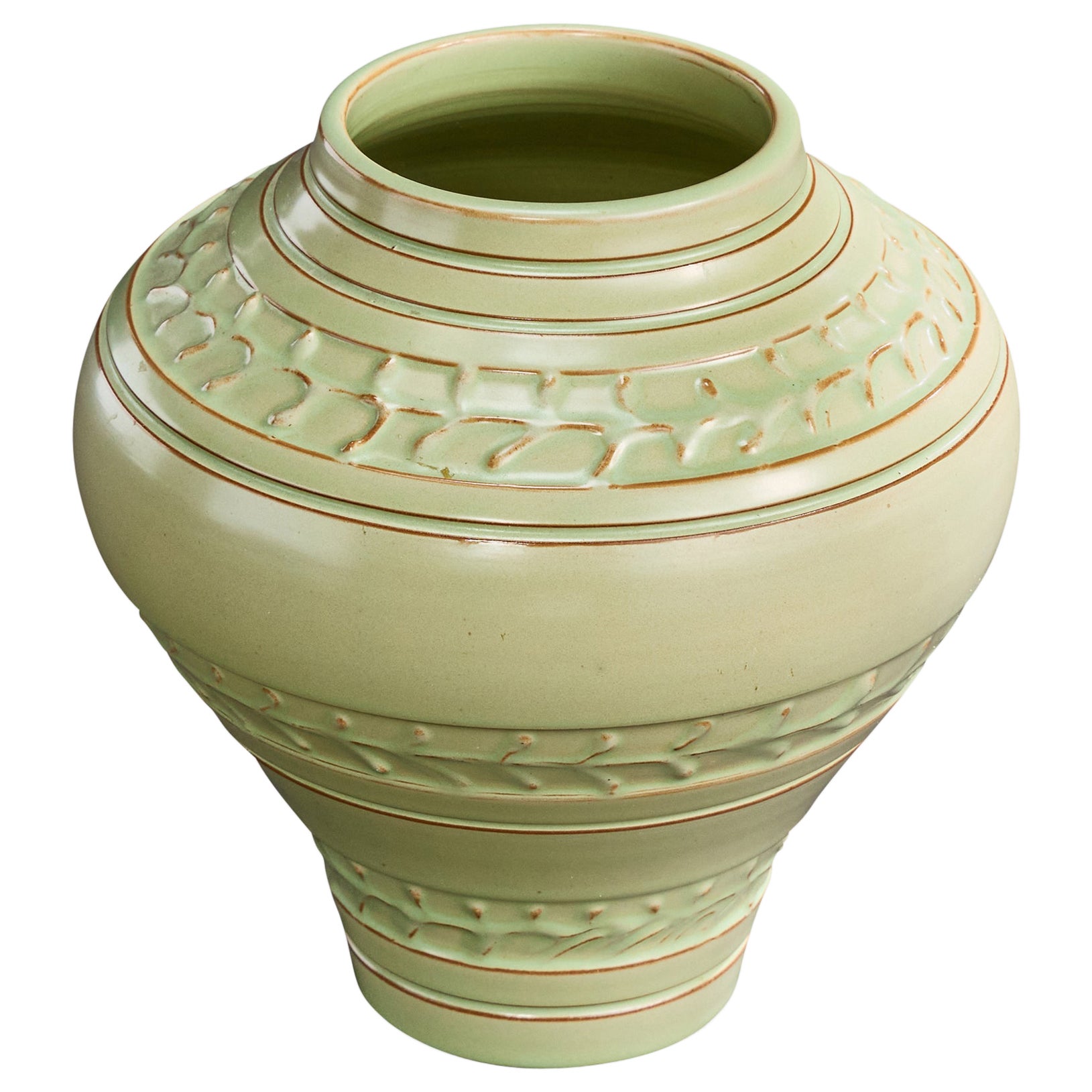 Nittsjö, Vase, Ceramic, Sweden, 1930s