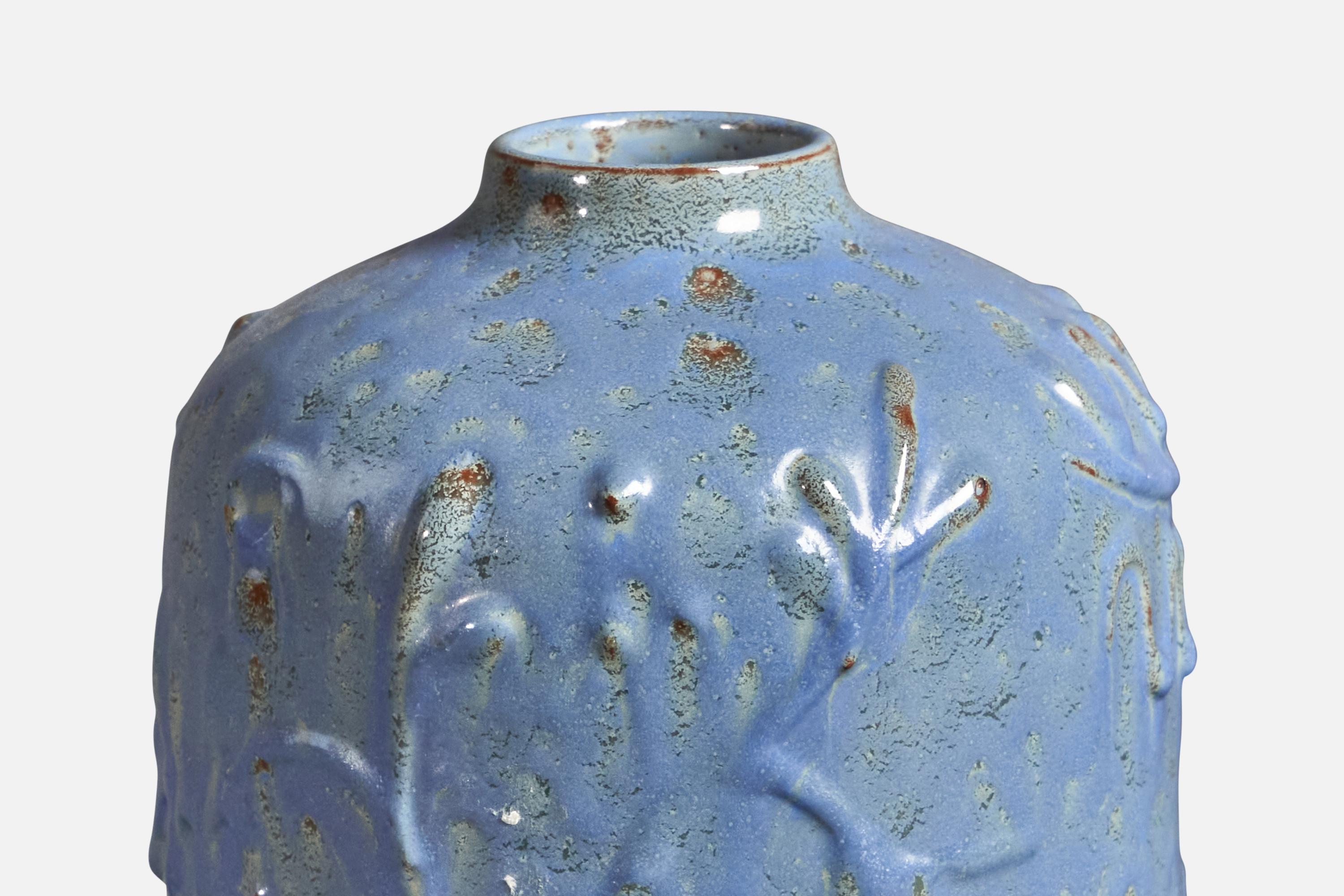 Nittsjö, Vase, Faïence, Suède, années 1930 Bon état - En vente à High Point, NC
