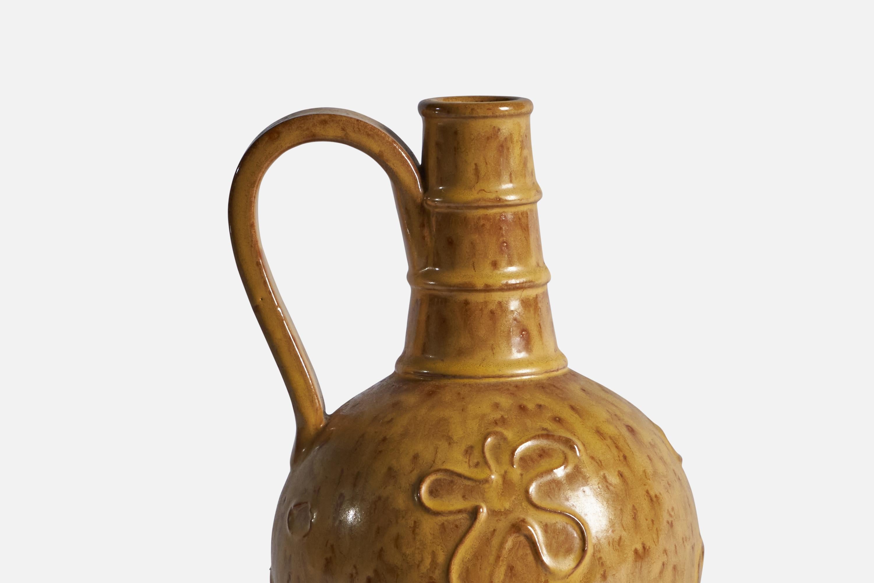 Swedish Nittsjö, Vase, Earthenware, Sweden, 1940s For Sale