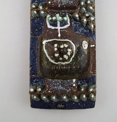 Nittsjö Wall Plaque Decorated with Birds, 1960s