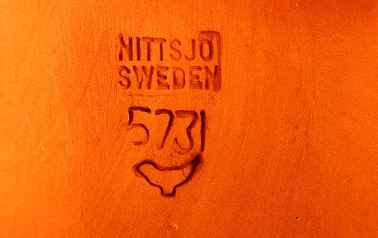 Nittsjö Wandtafel mit Vögeln verziert:: 1960er Jahre (Mitte des 20. Jahrhunderts) im Angebot