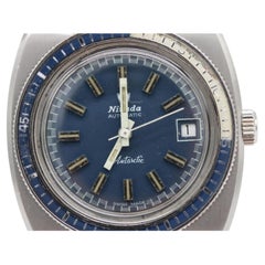 Nivada Antarctic 4957 – 38 mm – Automatique – Cadran bleu