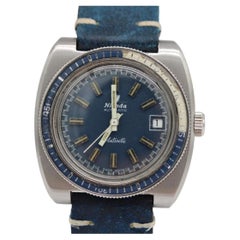 Nivada Antarctic 4957 – 38 mm – Automatique – Cadran bleu