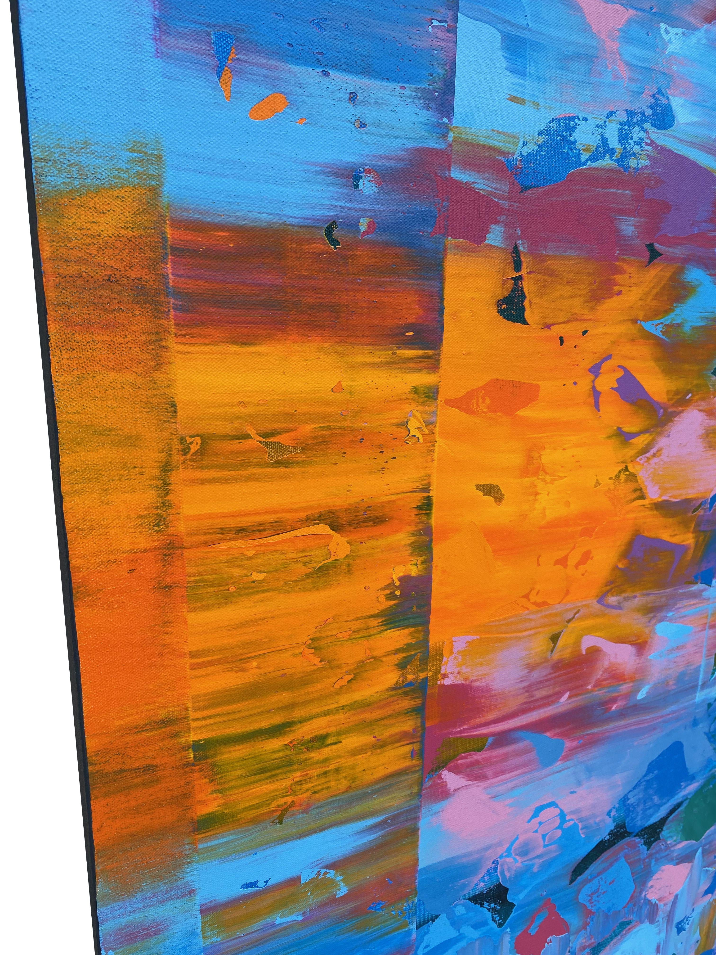 Abstrakt-117, Gemälde, Acryl auf Leinwand im Angebot 1