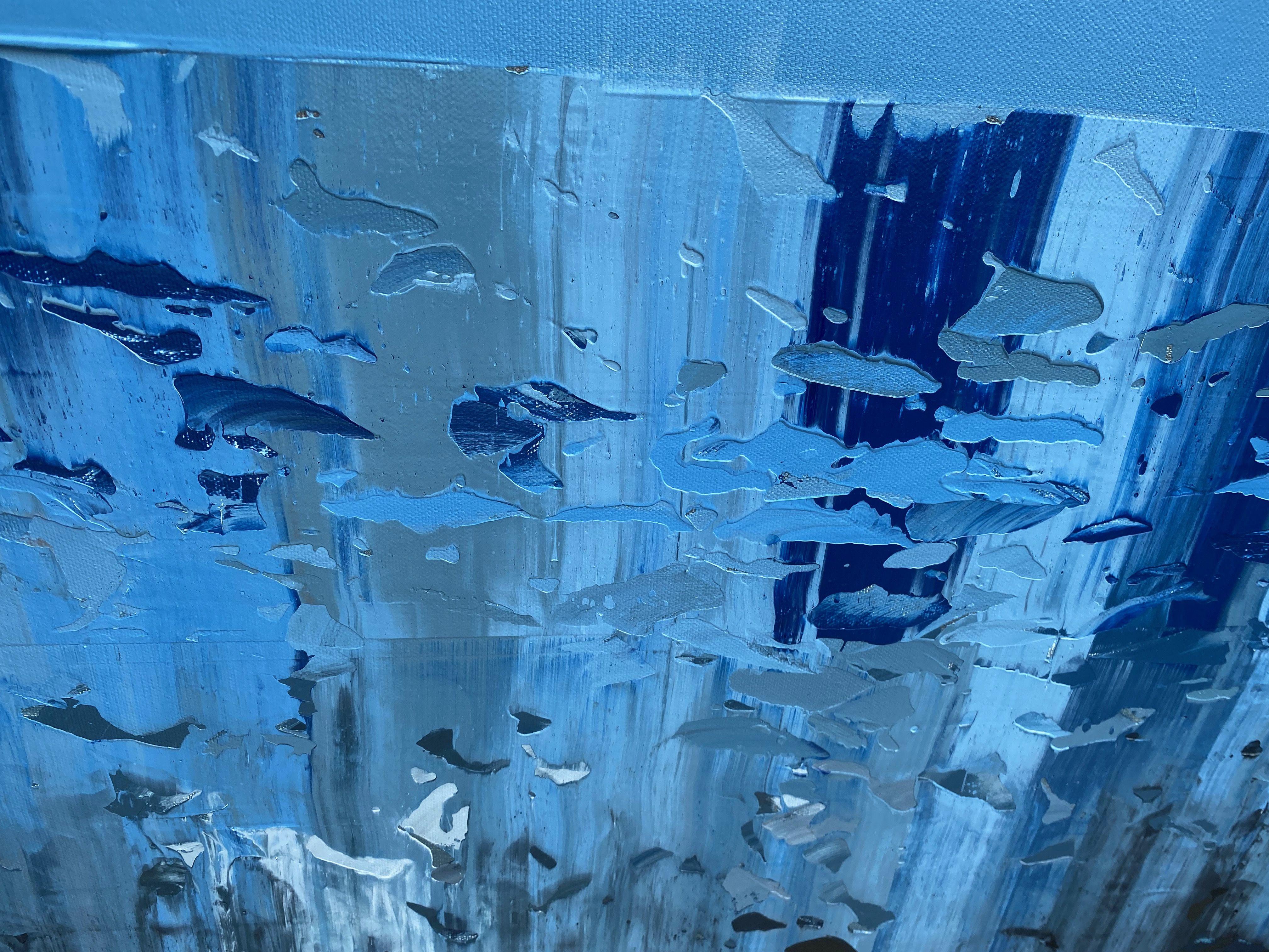 Abstrakt Abstrakt-121, Gemälde, Acryl auf Leinwand im Angebot 3