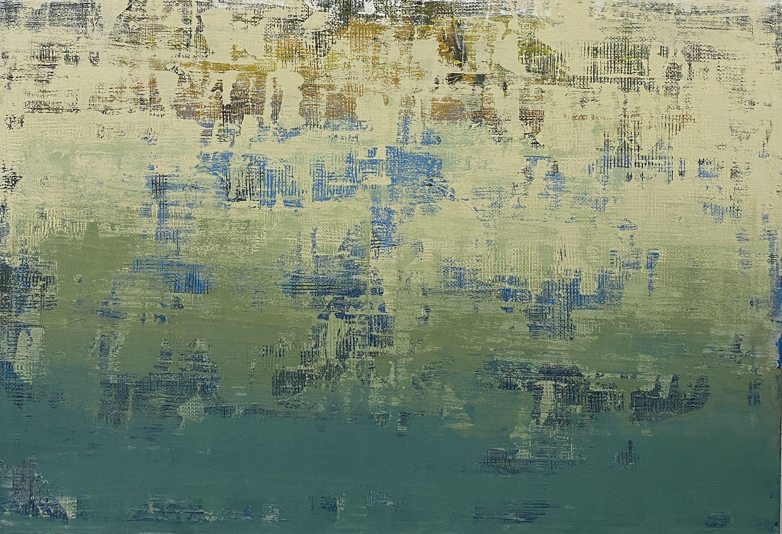 Abstrakt-233, Gemälde, Acryl auf Leinwand (Abstrakter Expressionismus), Painting, von Nivas Kanhere