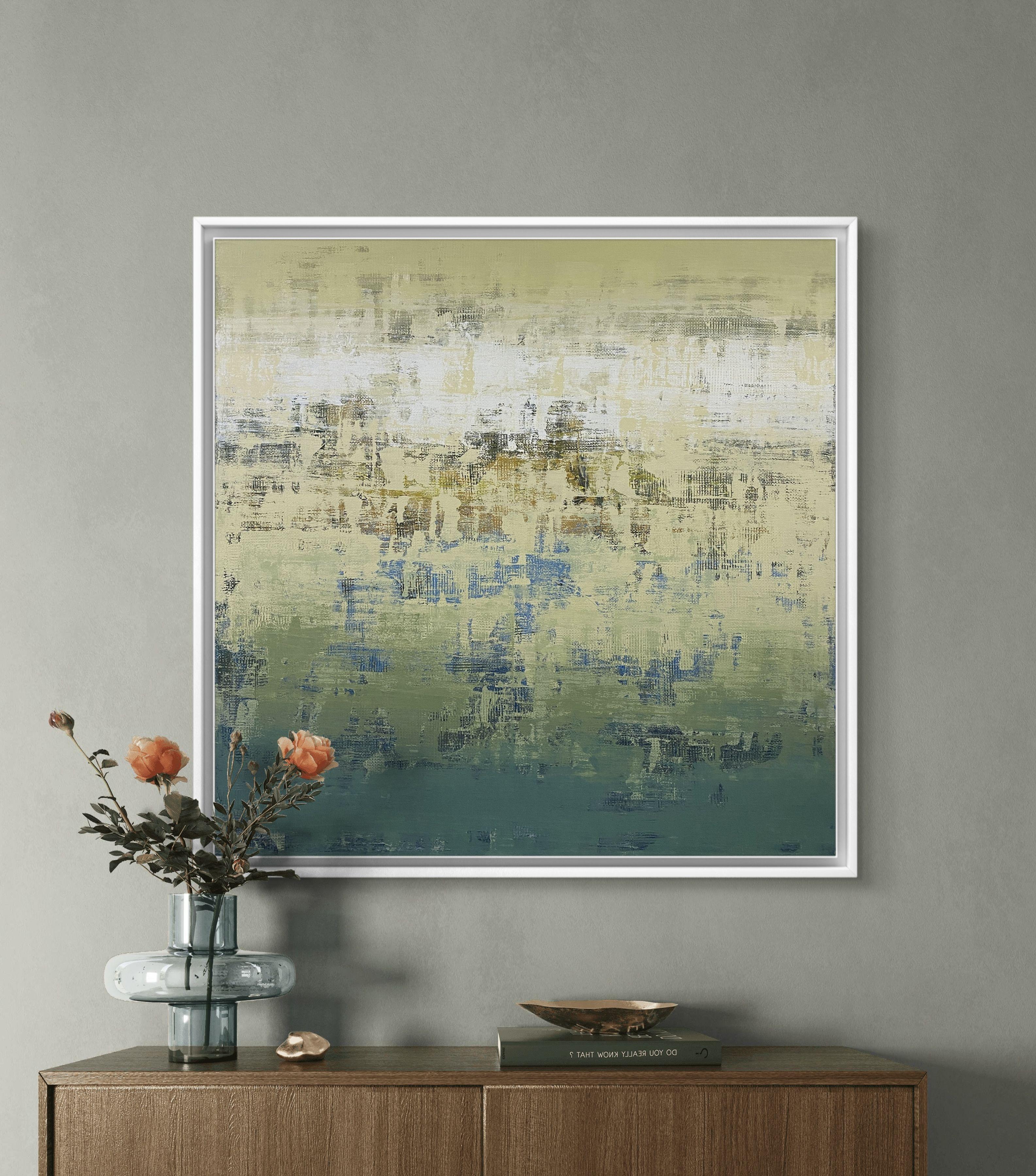 Abstrakt-233, Gemälde, Acryl auf Leinwand im Angebot 2