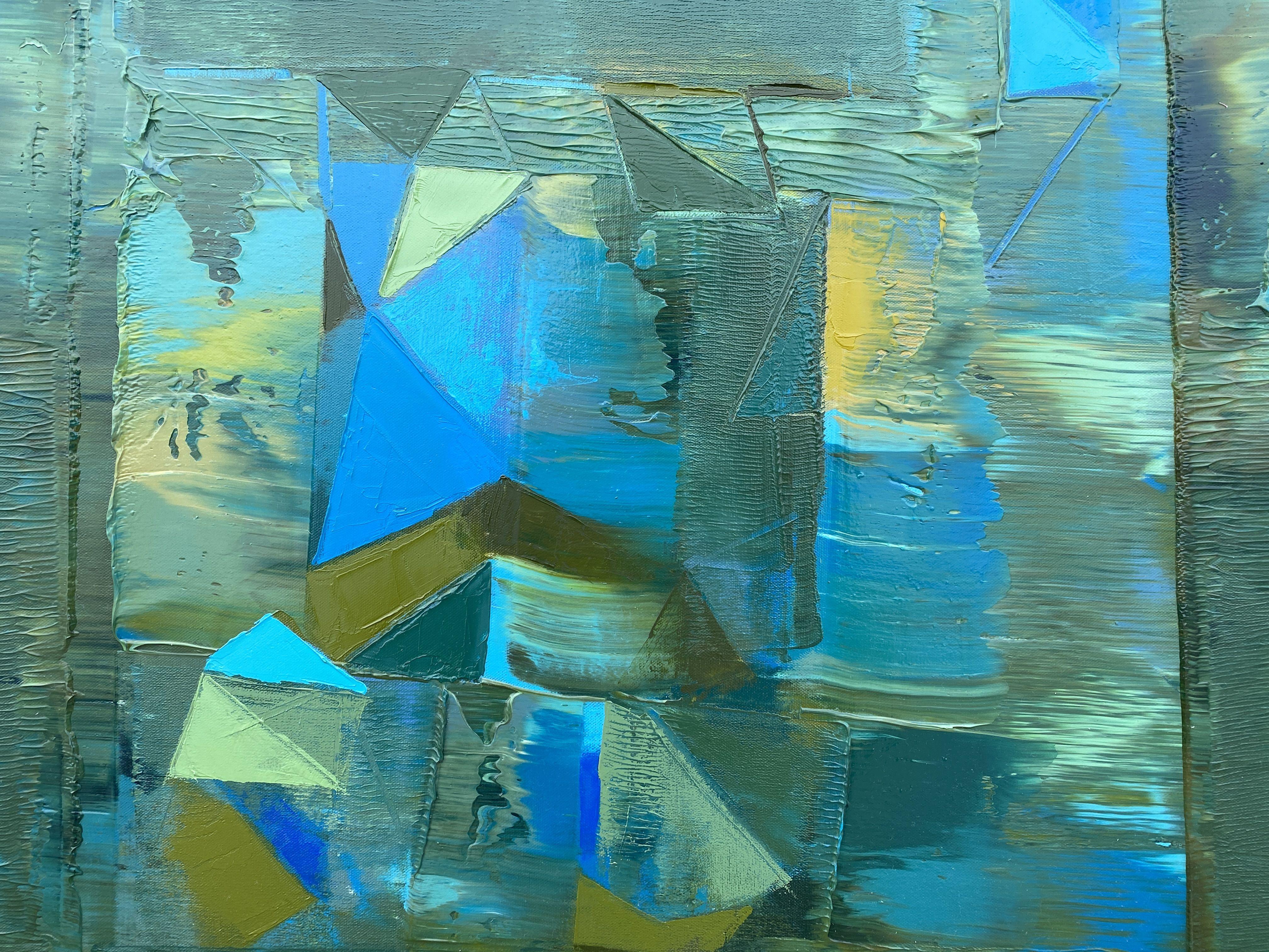 Abstract-236, Painting, Oil on Canvas For Sale 4