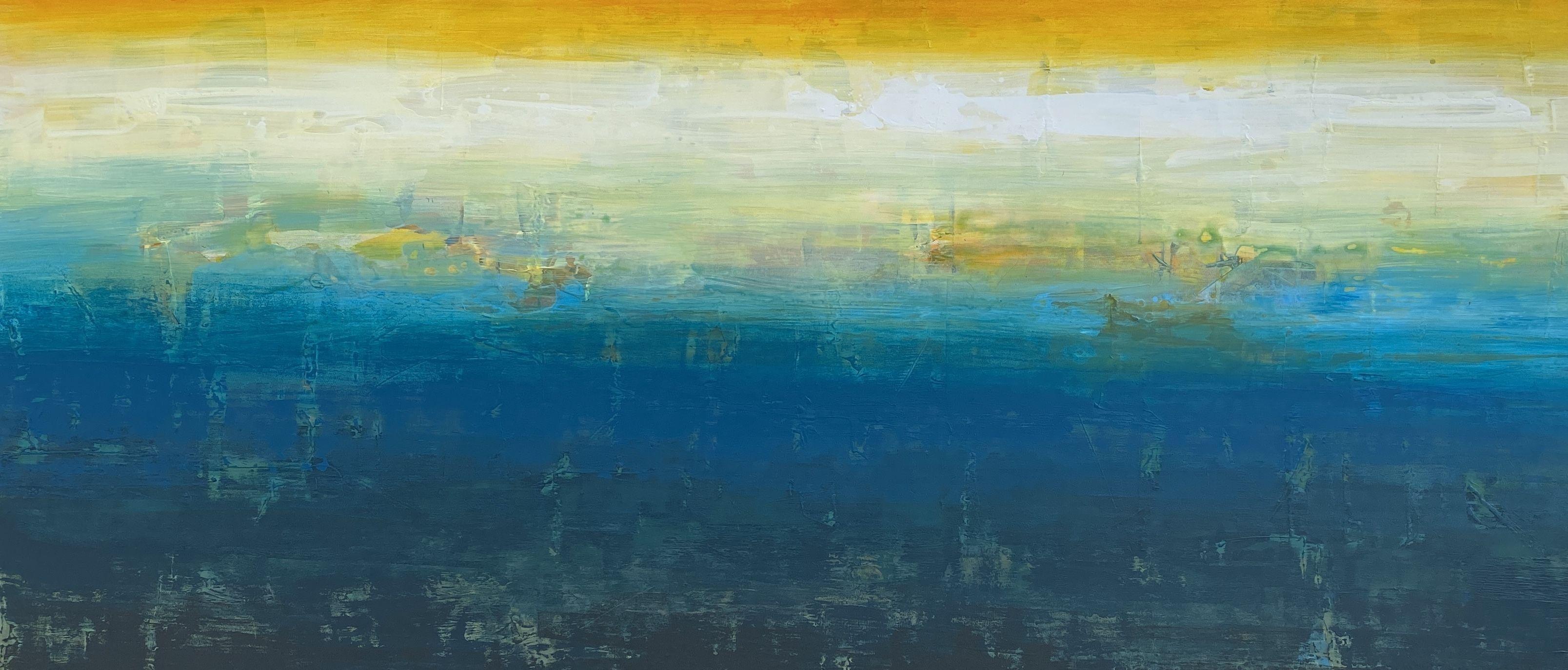 Glow of Sunset, Painting, Acrylic on Canvas For Sale 2