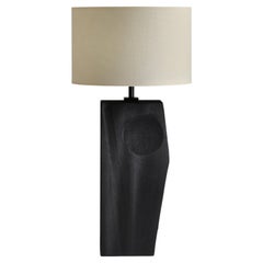 Lovoa Trichilioides Tree African Walnut Nivra Table Lamp by Hodan Design