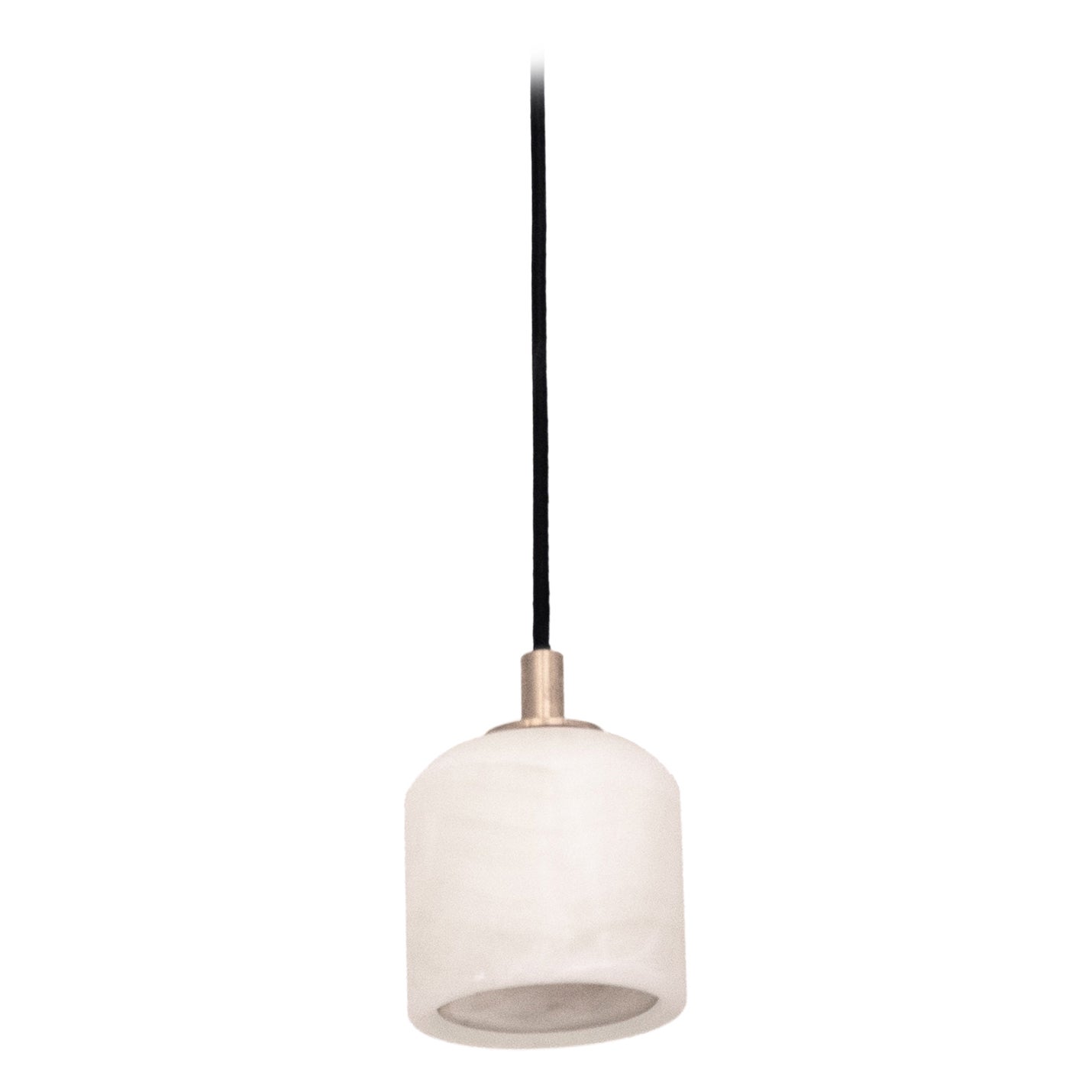 Lámpara colgante Nix de ónice y latón cepillado by Nuumbra en venta