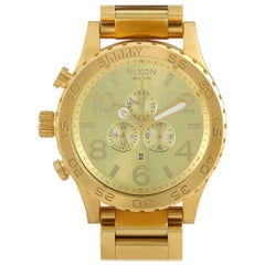 Nixon 51-30 Chrono Gold-Tone Watch A083-502-00