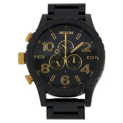 Nixon 51-30 Chrono Matte Black/Gold Watch A083-1041-00