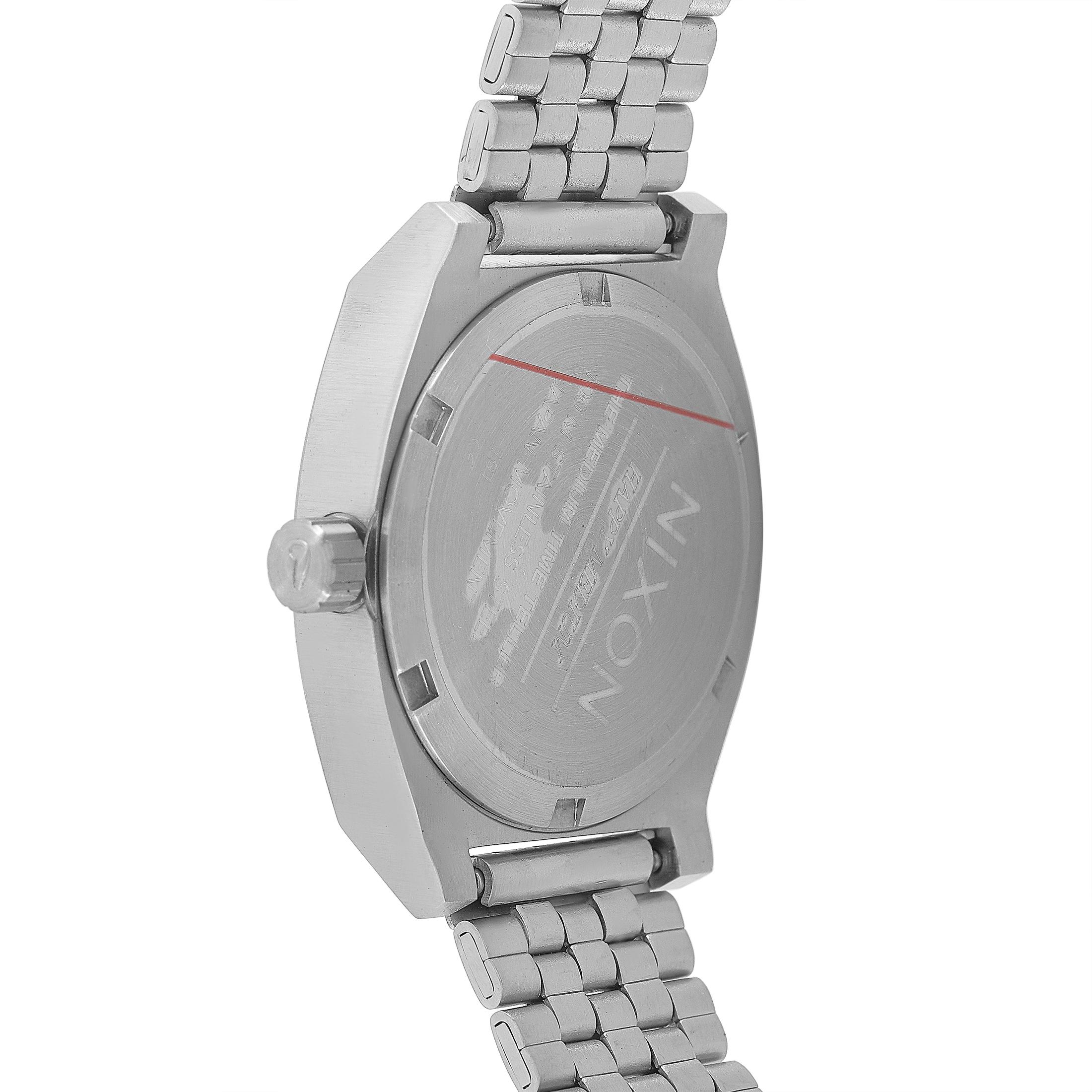 nixon silver watch