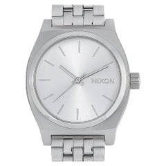 Nixon Medium Time Teller All Silver Watch A1130-1920-00