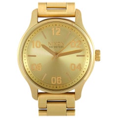 Nixon Patrol All Gold Watch A1242-502-00