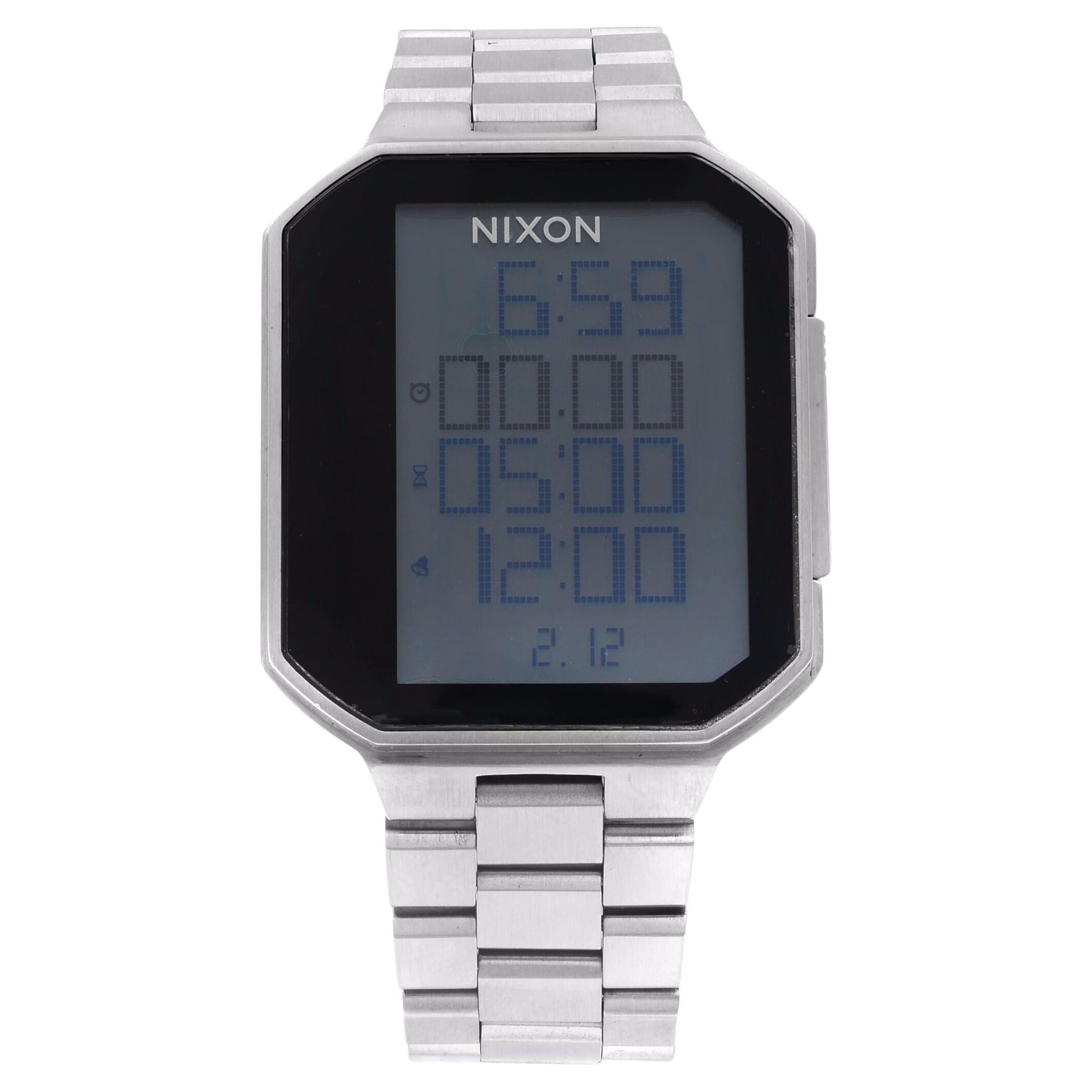 Nixon Synapse Sensor Digital Steel Quartz Mens Watch A323-000 For Sale