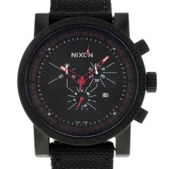 Nixon The Magnacon Black Dial Stainless Steel Quartz Men's Watch A079001-00