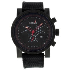 Nixon The Magnacon Orologio da uomo al quarzo con quadrante nero in acciaio inossidabile A079001-00