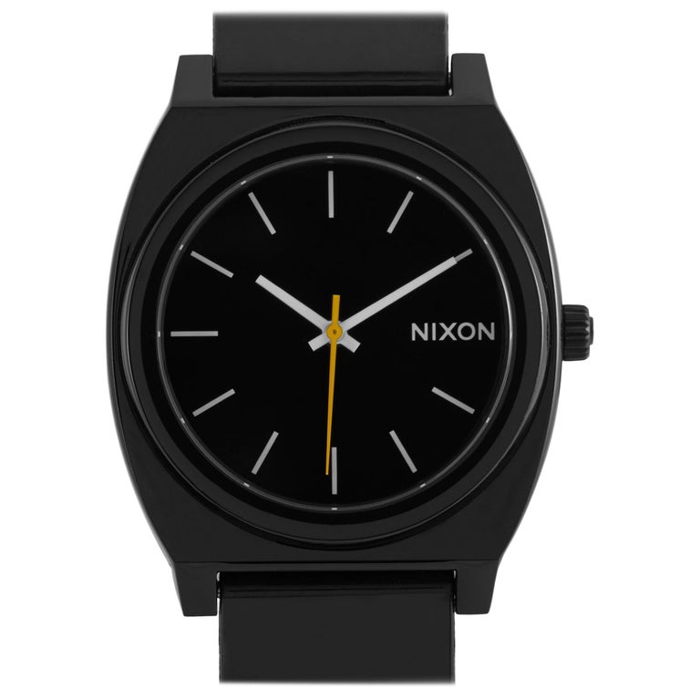 Nixon Time Teller P Black Dial Watch A119-000-00 at 1stDibs