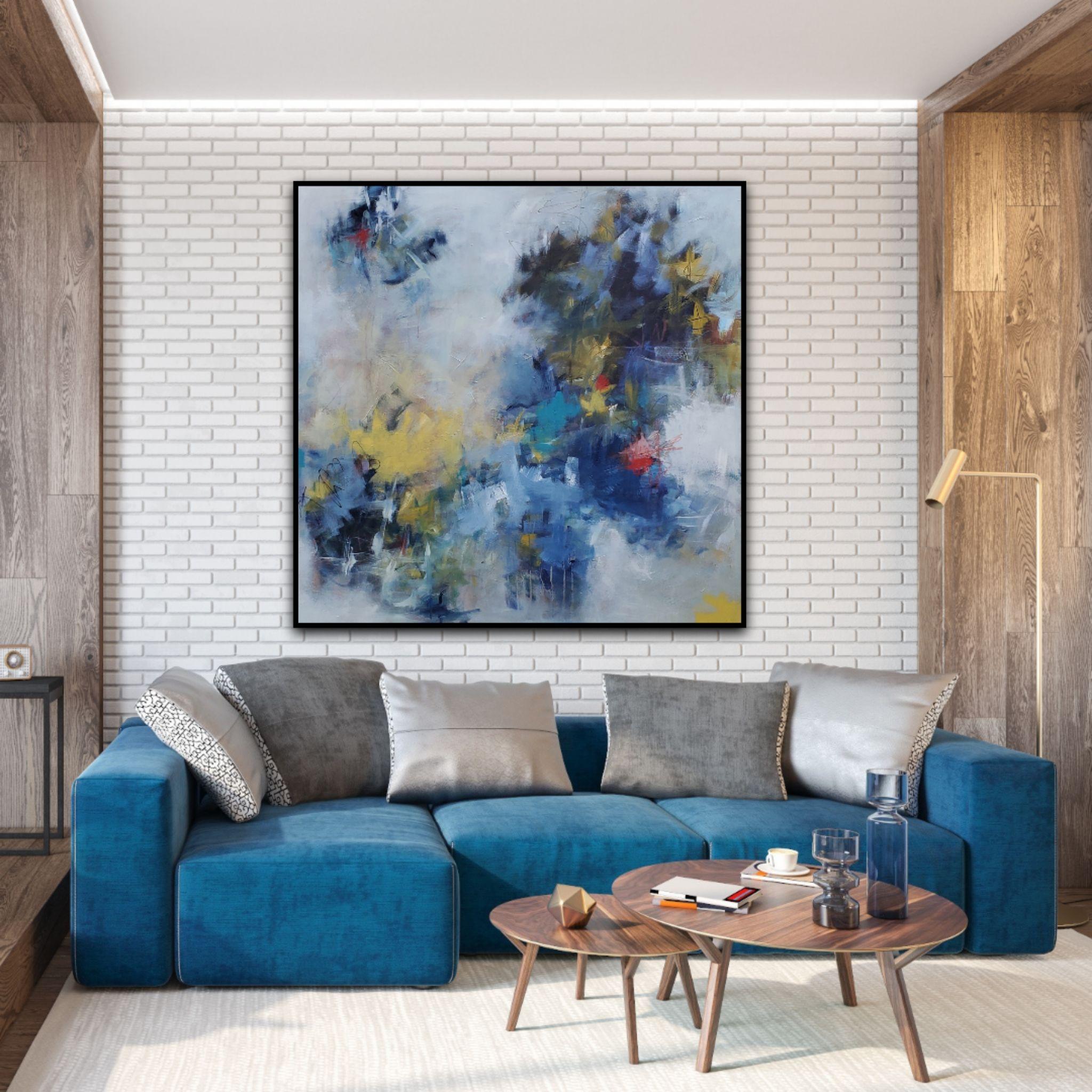 Rays of Gold, peinture sur toile en vente 2